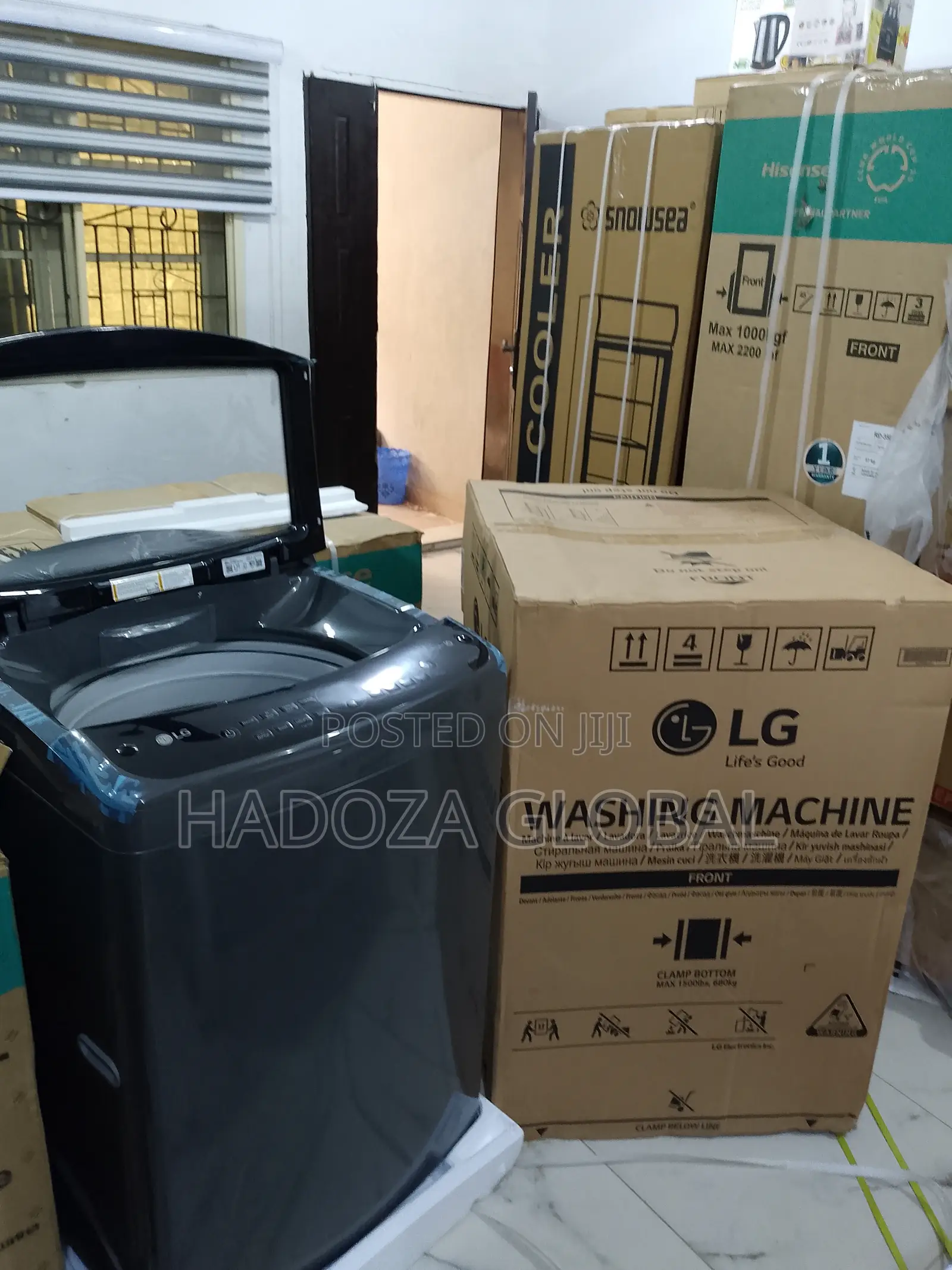 Energy-saving Lg 19kg Top Load Washer With Smart Features