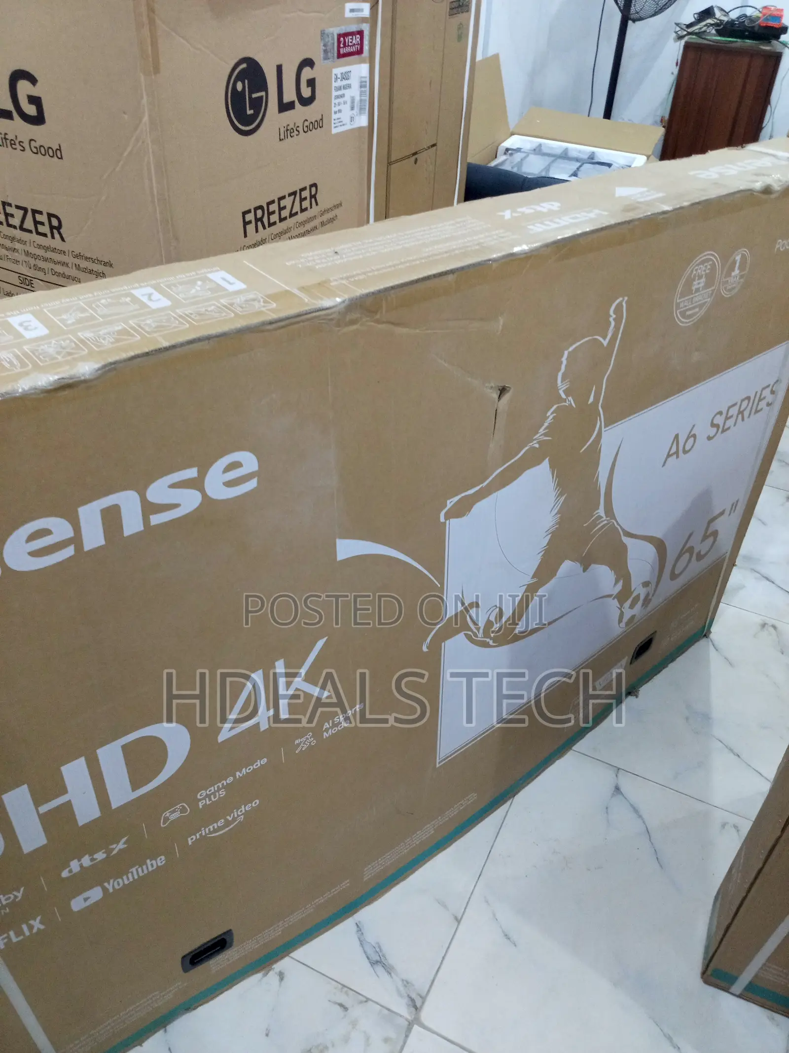 Hisense 65-Inch Uhd Multifunction Smart Tv, 65a6h.