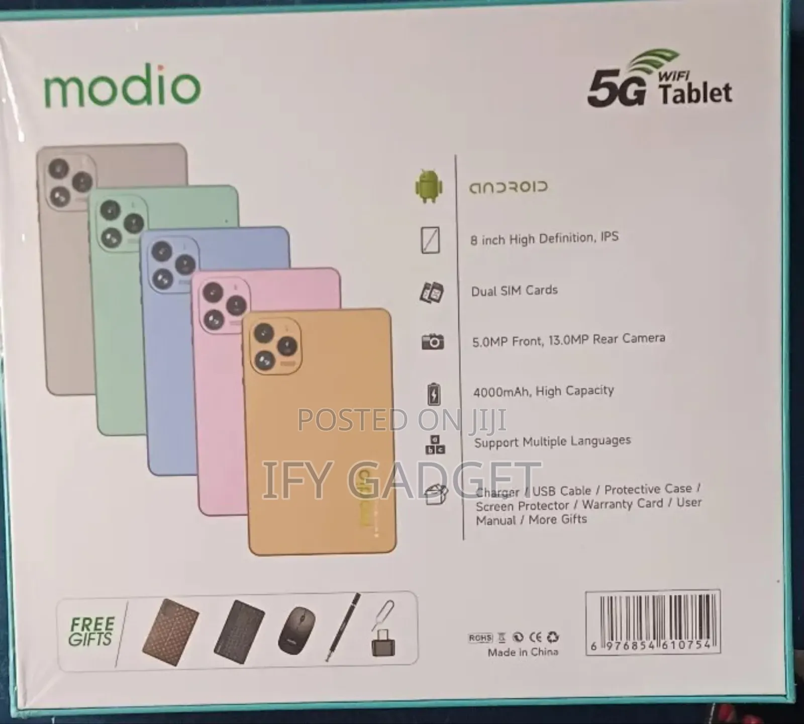New Modio M128 512 GB Yellow