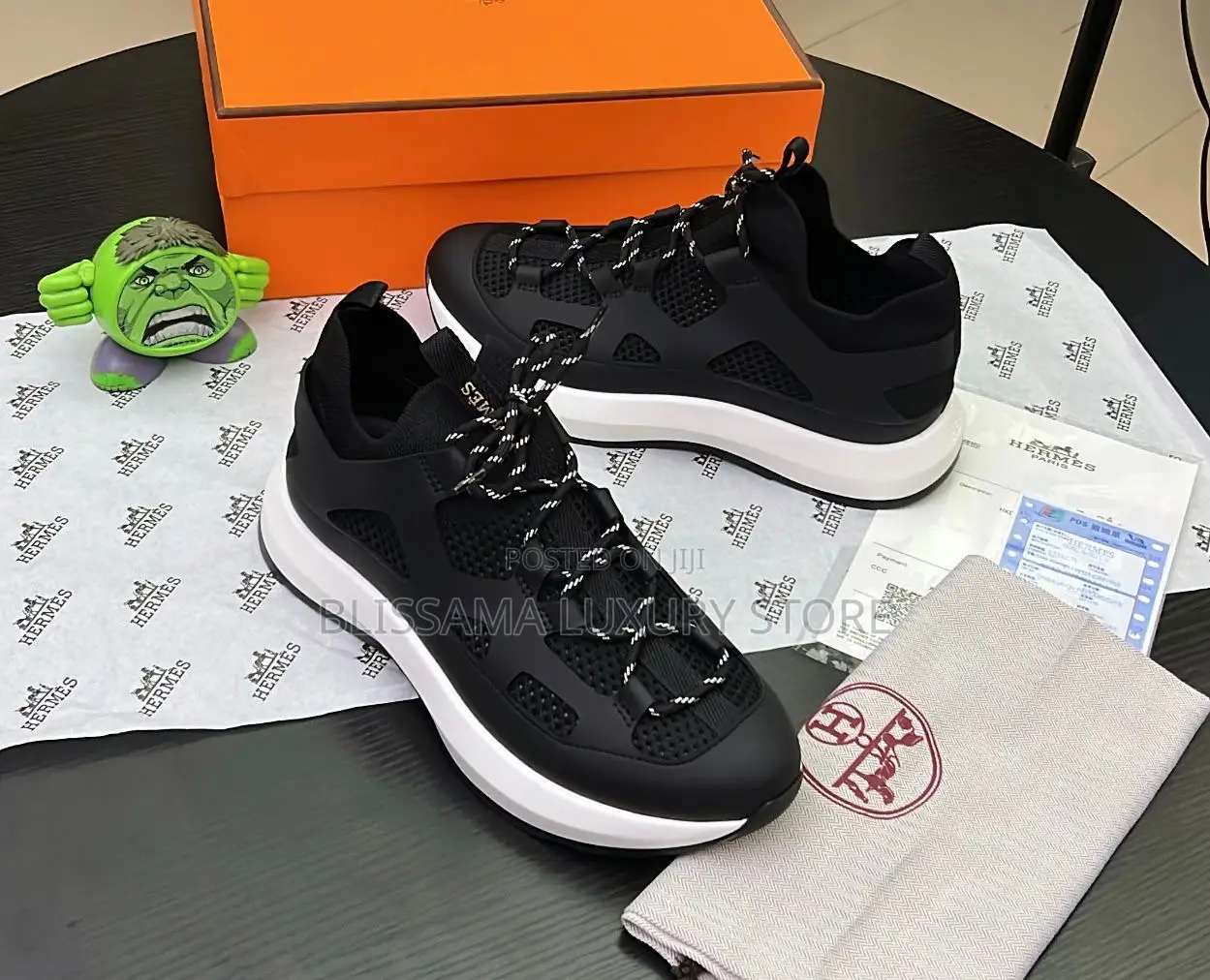 Hermes Premium Luxury Quality Sneakers