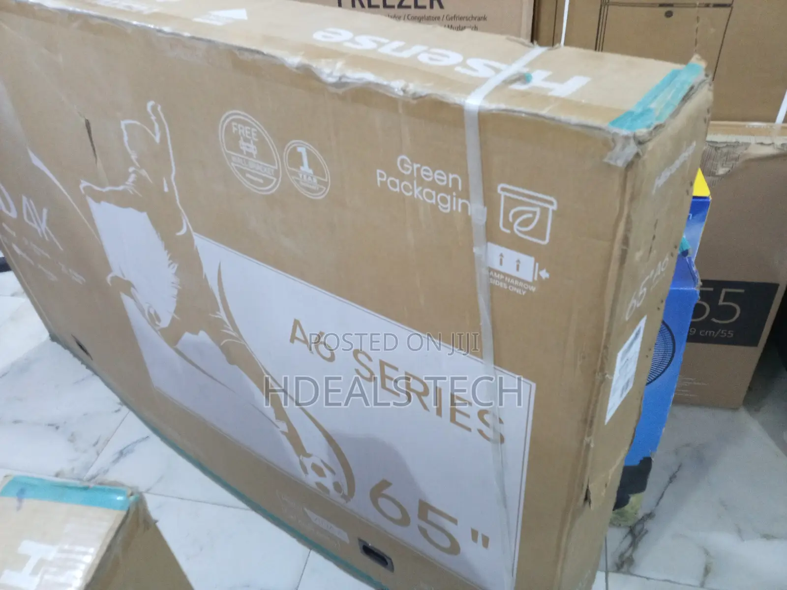 Hisense 65a6h – 65" Uhd Vidaa Smart Tv With Voice Remote