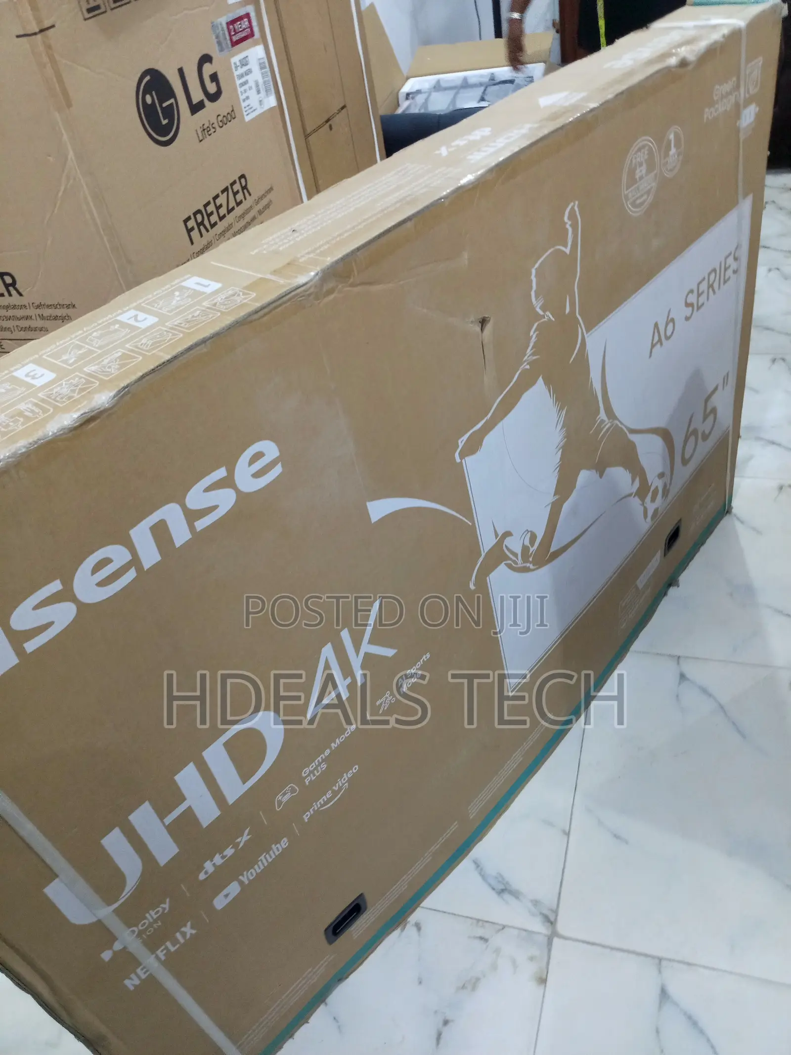 Hisense 65" Vidaa Smart Tv – Crisp Display With Game Mode