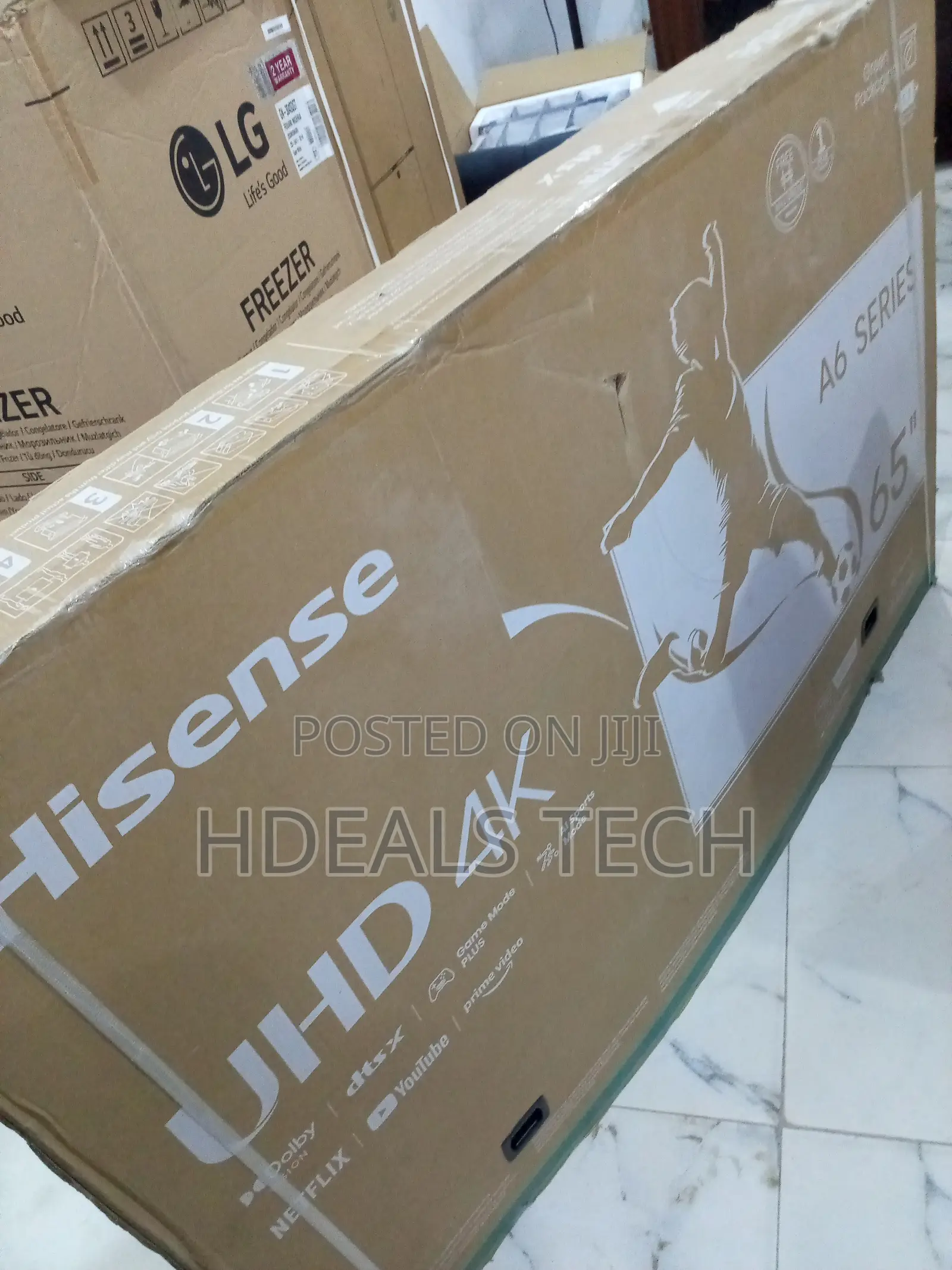 Gamers' Choice: Hisense 65-Inch Vidaa Smart Tv (65a6h)