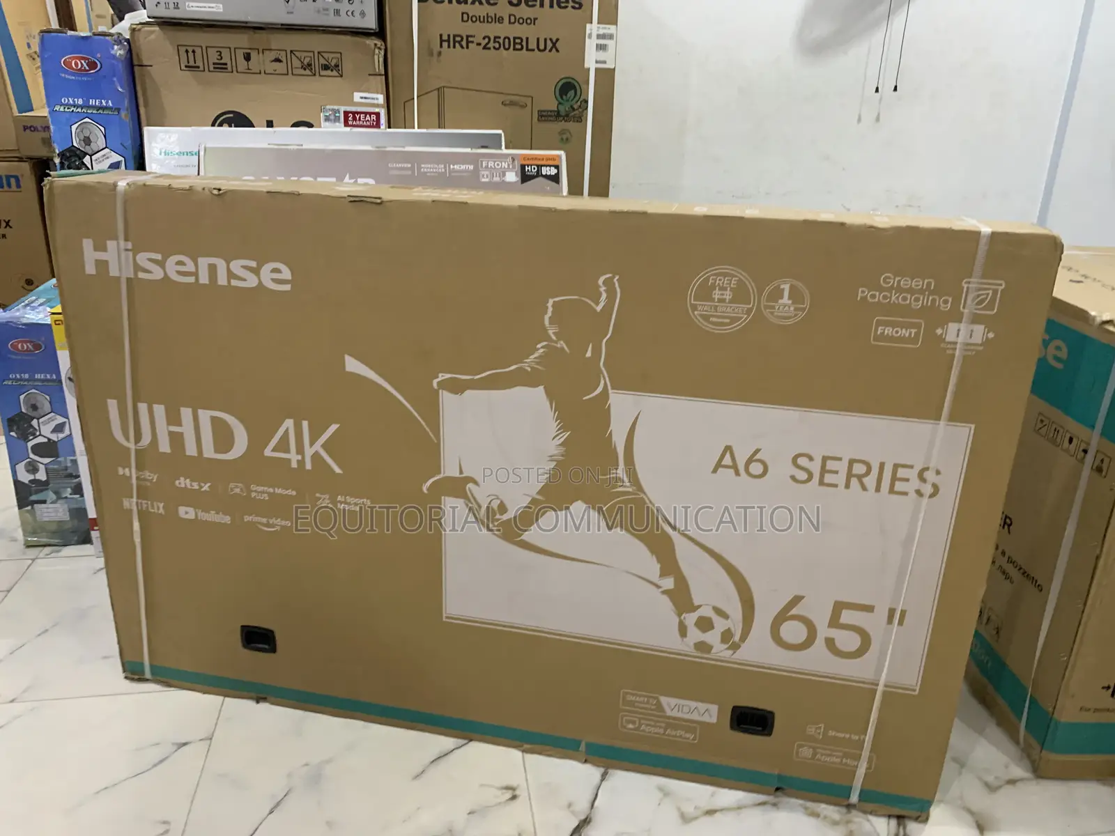 Hisense 65” Smart Uhd Tv – Immersive Sound Engine