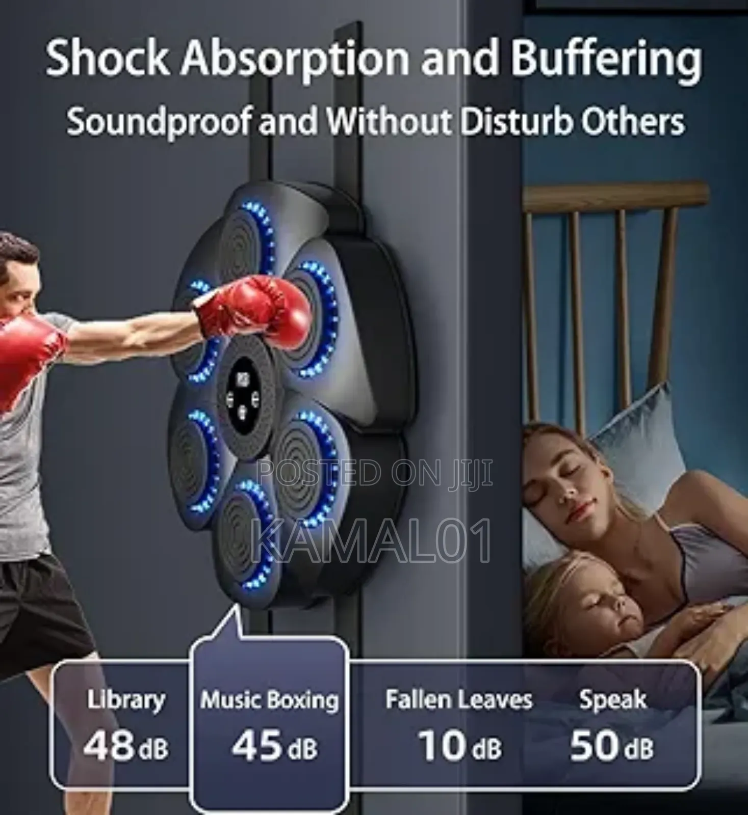 Intelligent Boxing Machine With Bluetooth and Led Screen