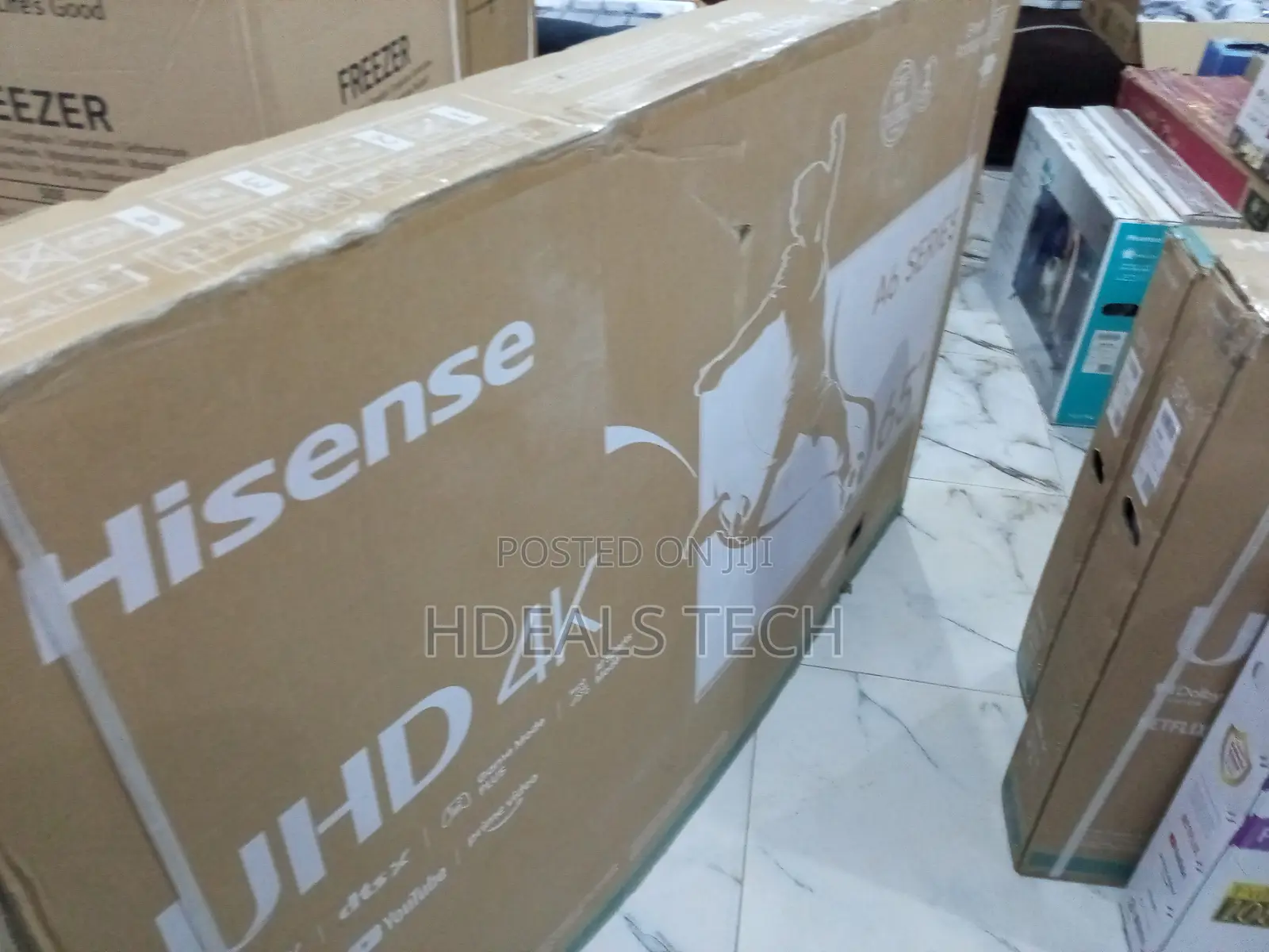 Smart Powerful – Hisense 65” Uhd Vidaa Tv With HDR