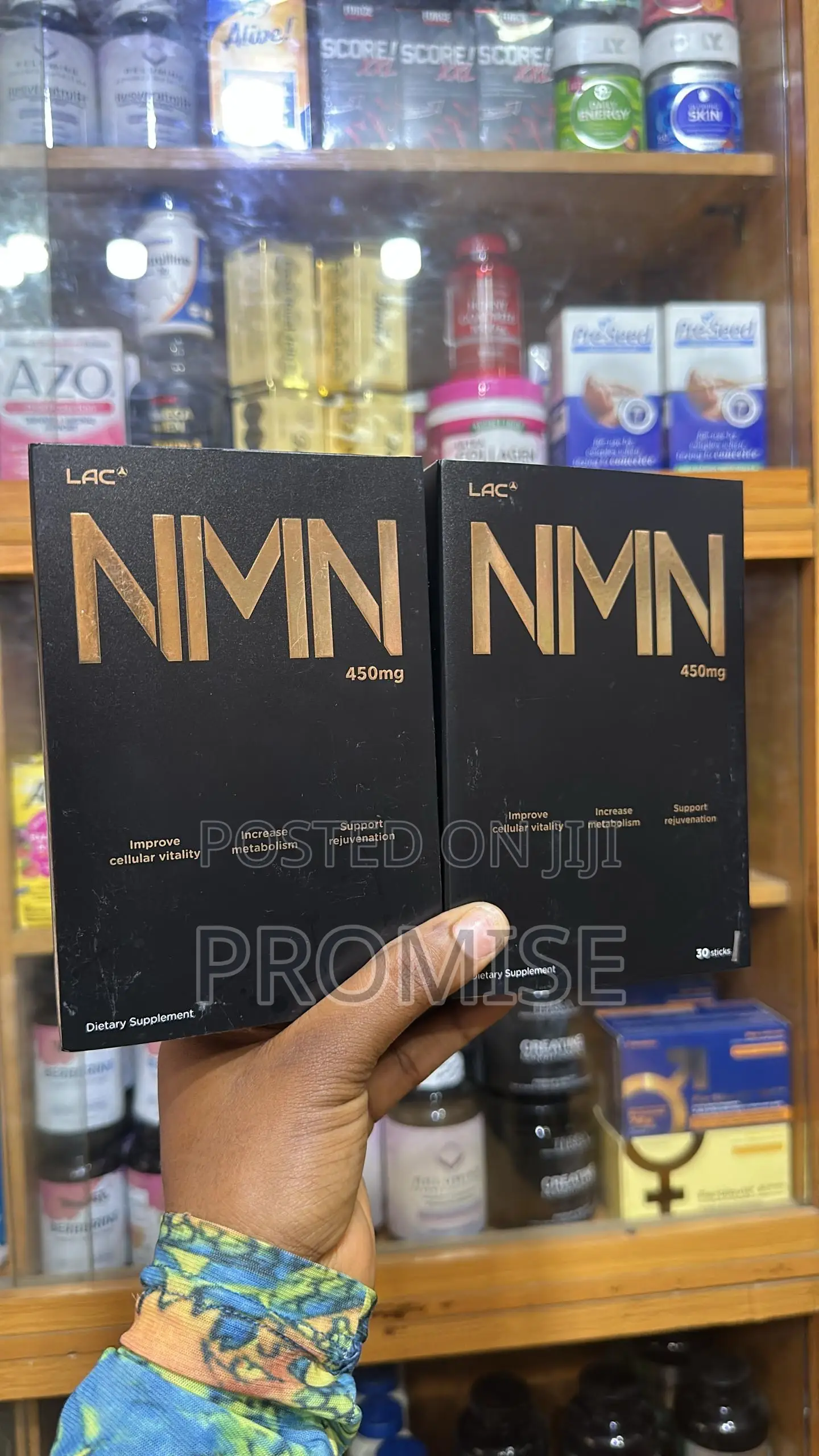 Lac NMN (Nicotinamide Monocleotide)450mg