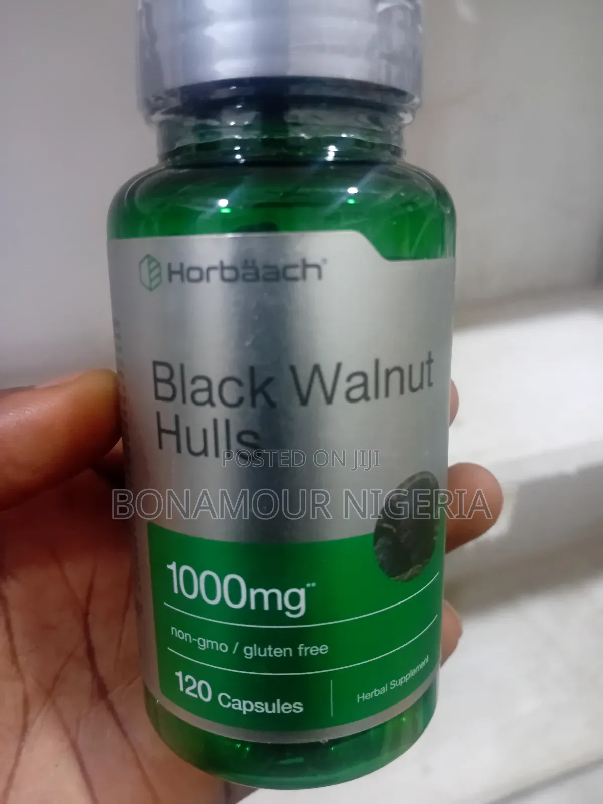 Horbaach Black Walnut Hulls 1000mg X120 Caps