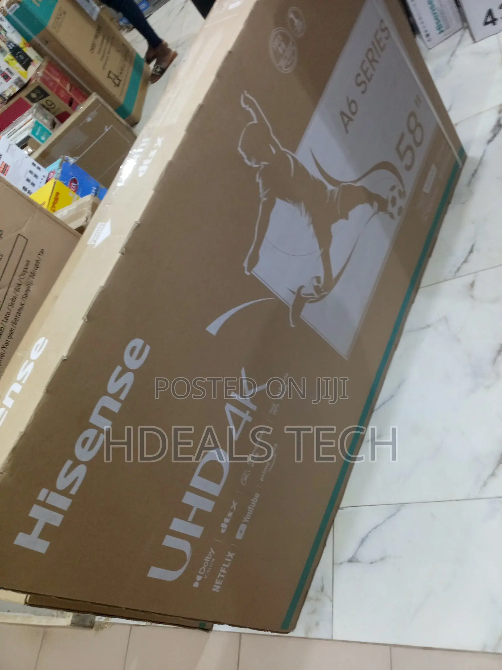 Energy Saving Hisense 58 Inches Uhd Smart Tv