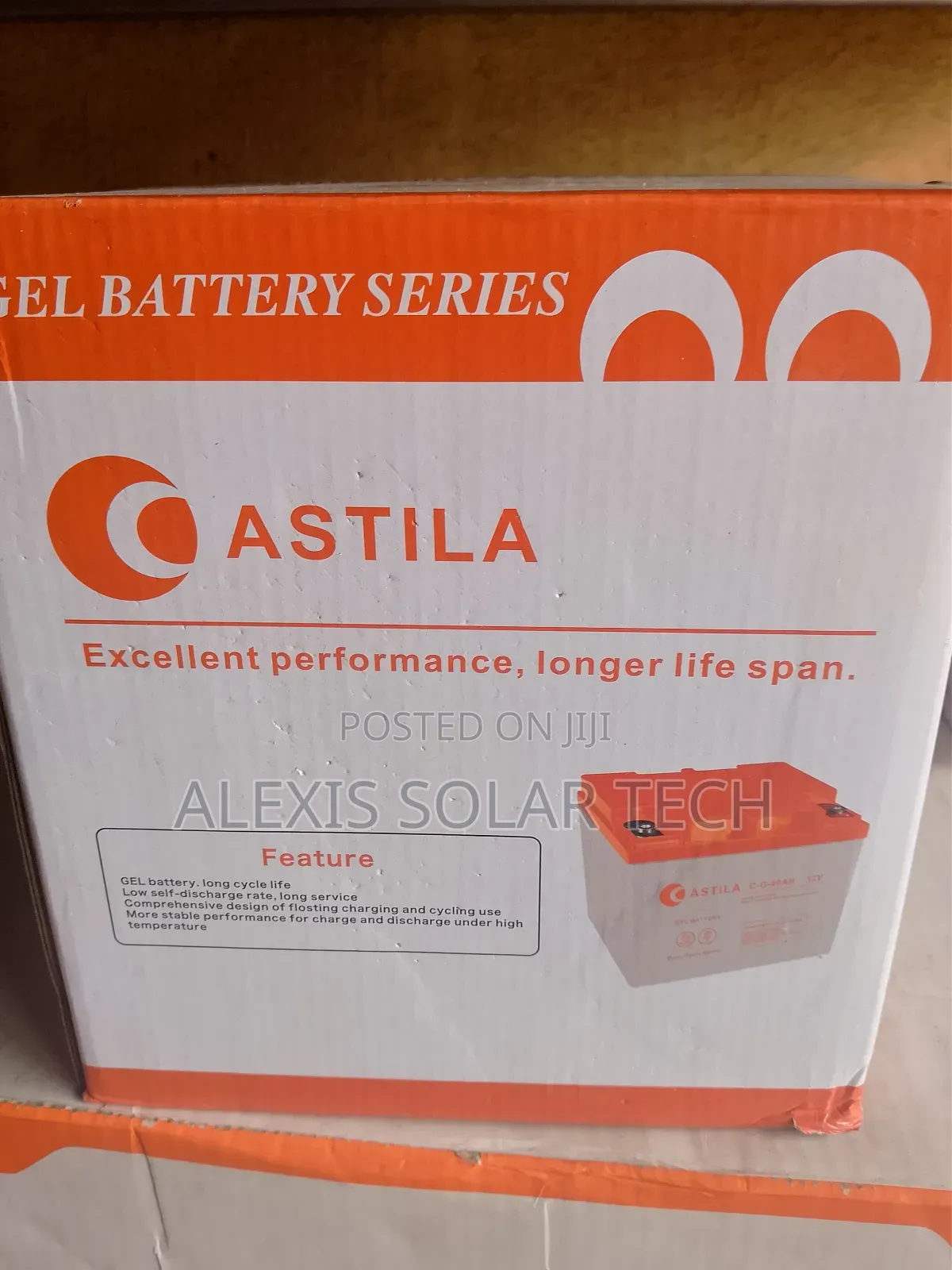 Astila 40ah 24v Dry Cell Battery