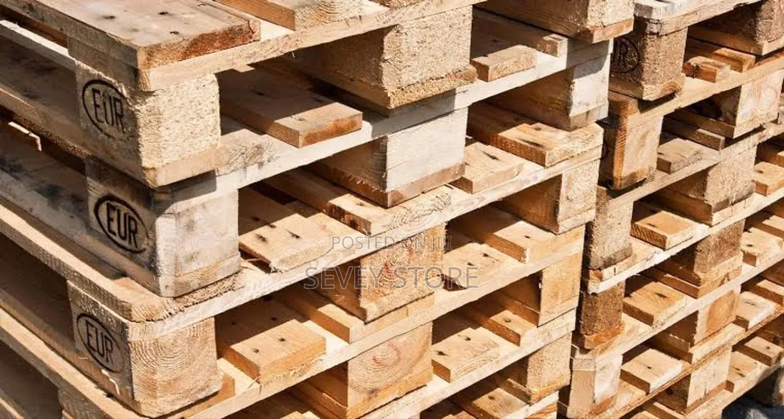 Two (2) Ways Wooden Pallets