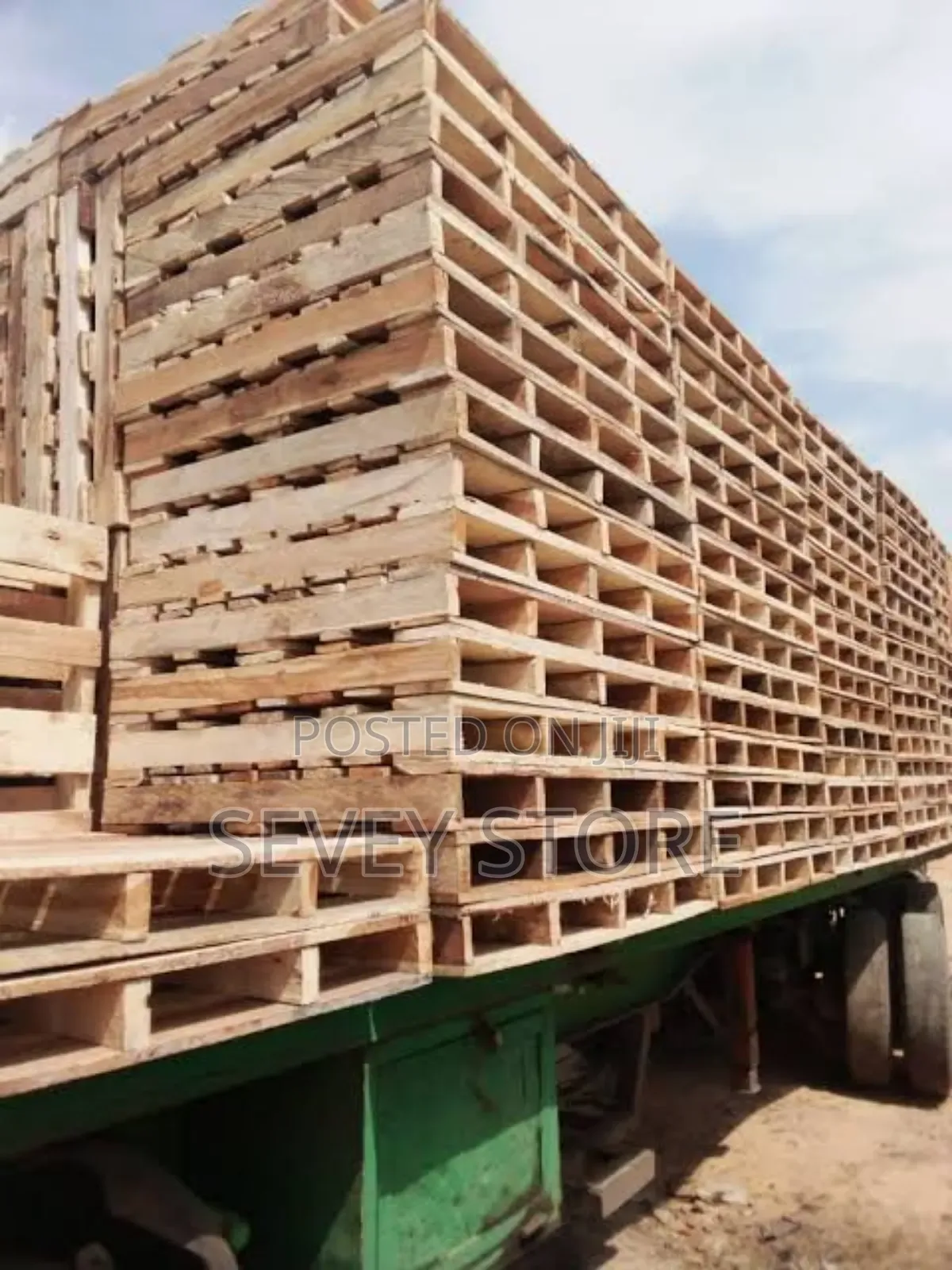 Two (2) Ways Wooden Pallets