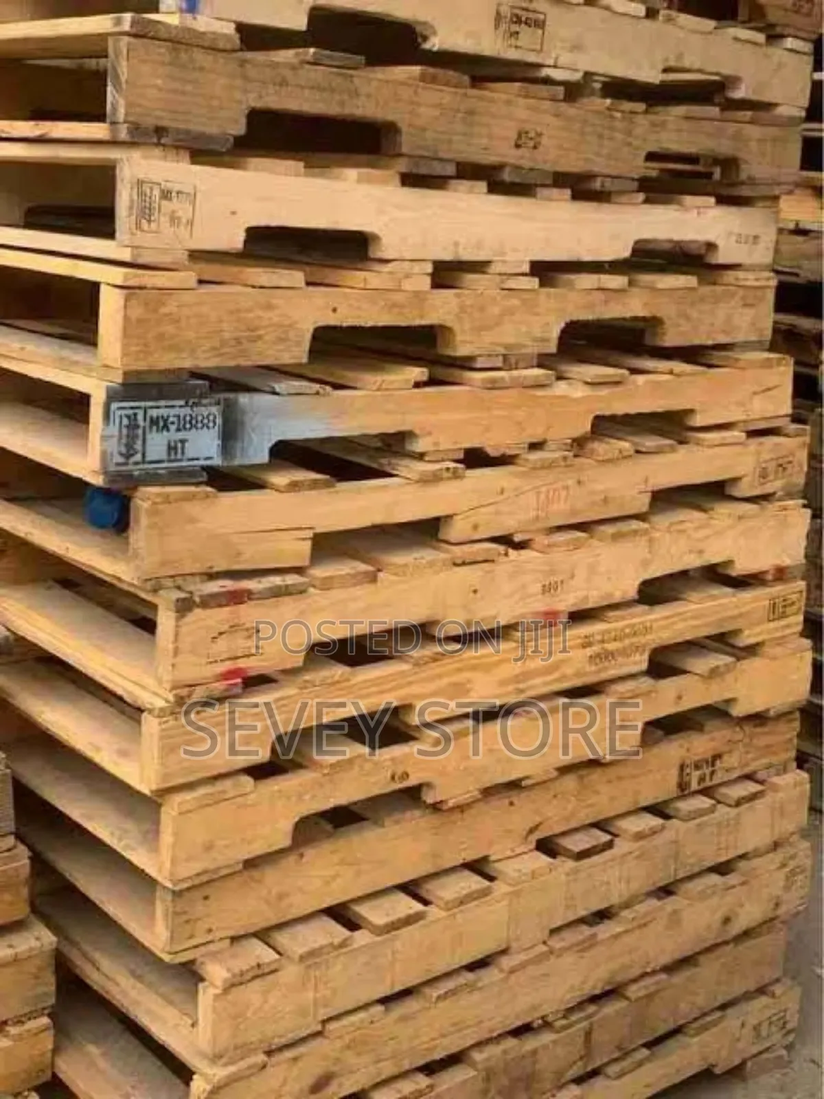 Two (2) Ways Wooden Pallets