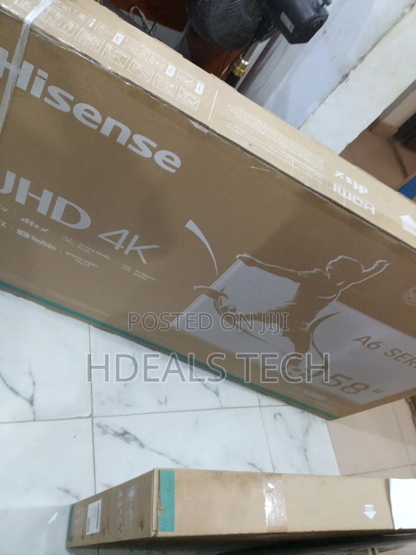 Hisense 58'' Smart Uhd Tv+ Netflix, Youtube -58a6k