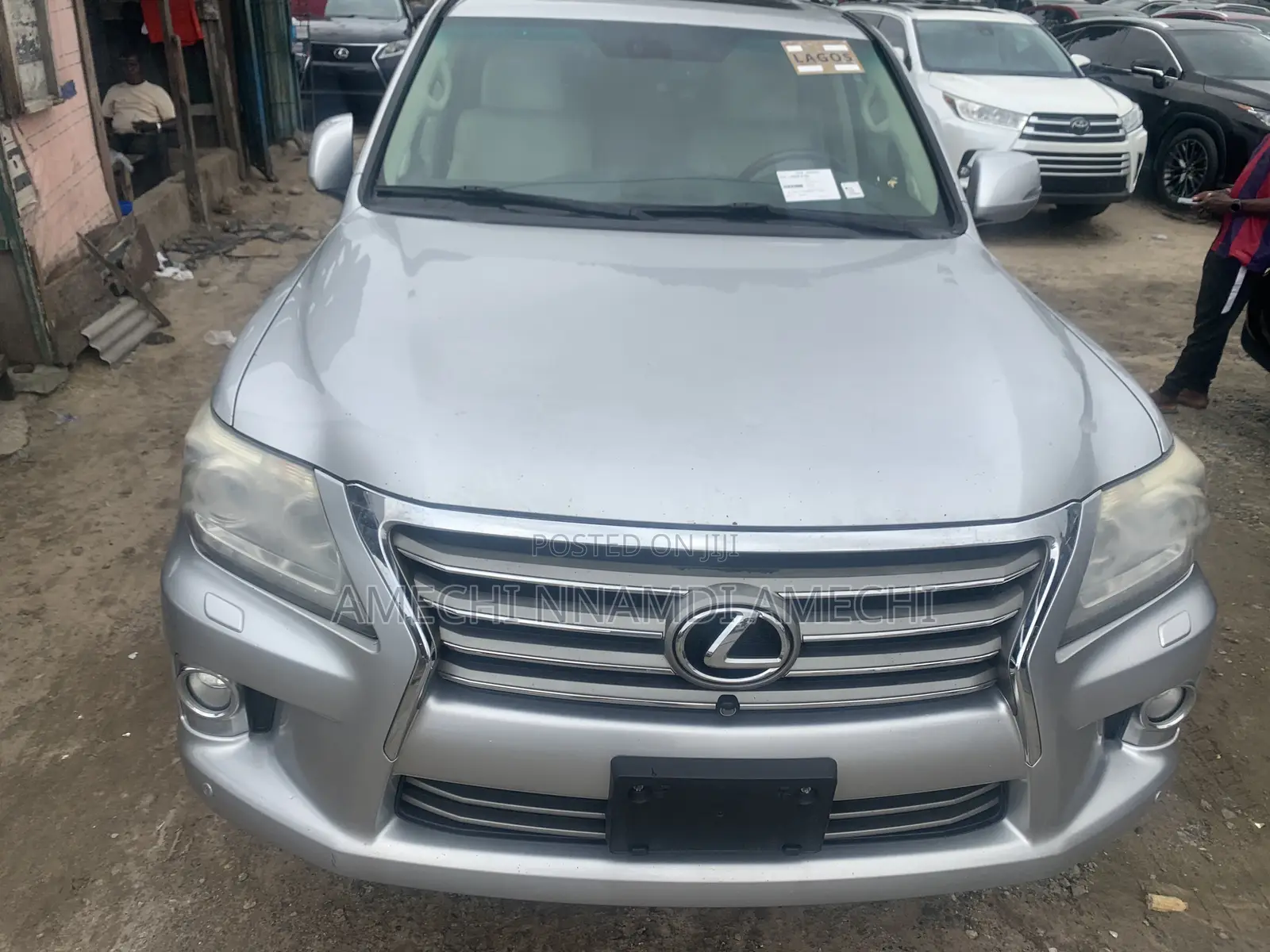 Lexus LX 570 AWD 2015 Silver