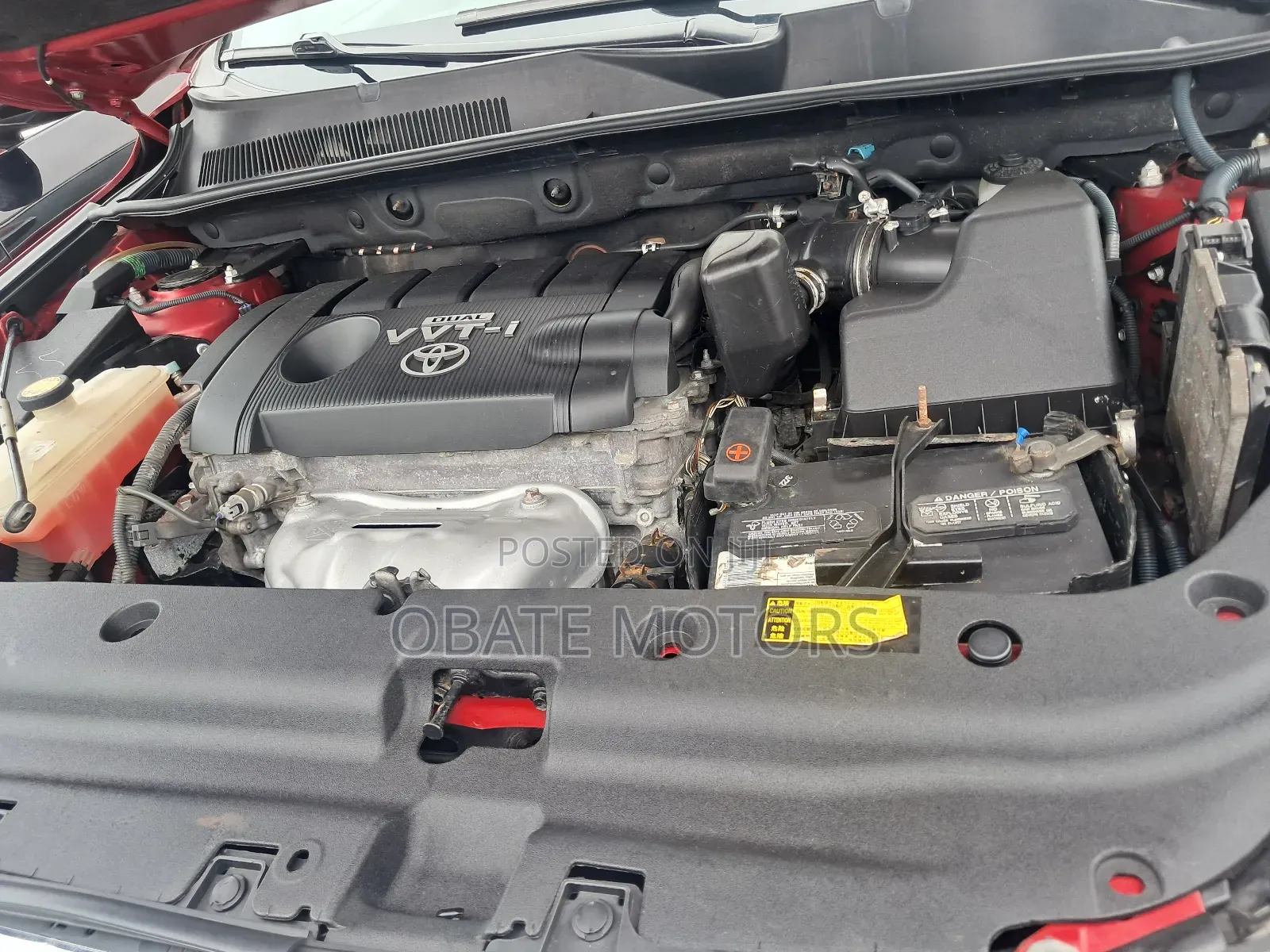 Toyota RAV4 Limited 2008 Red