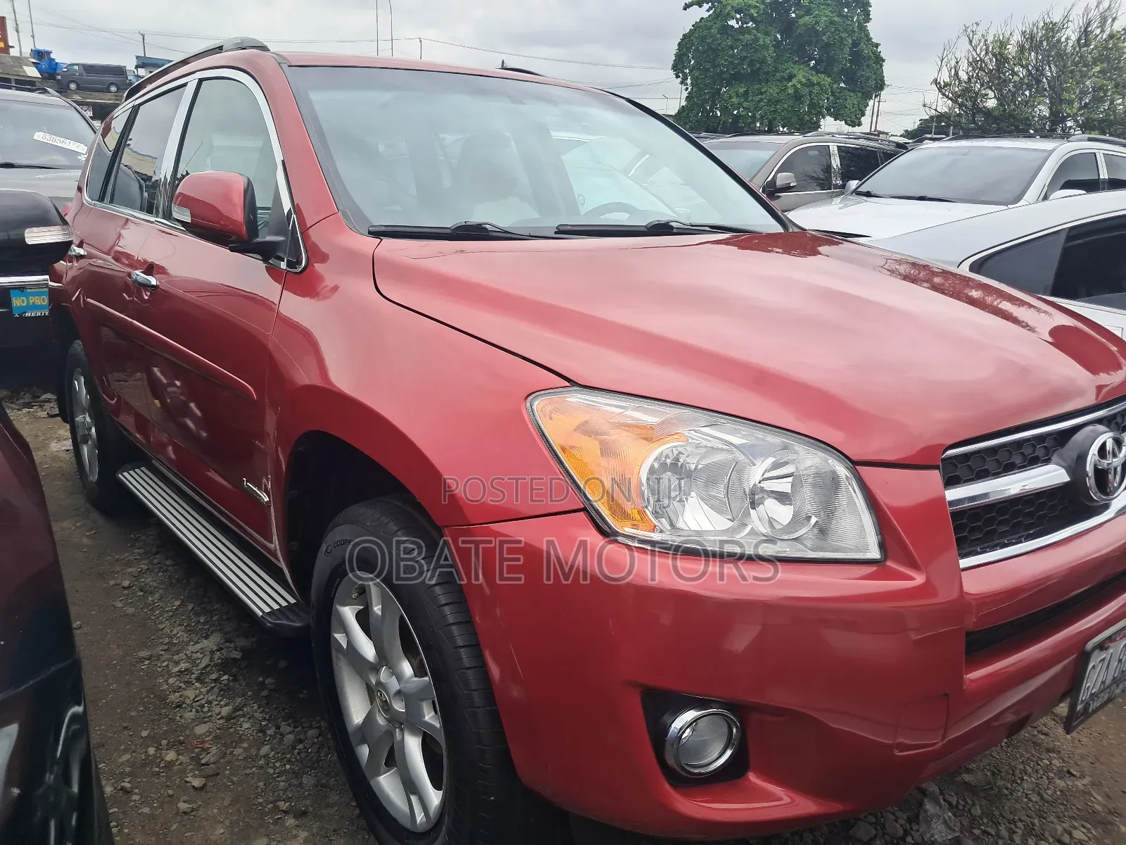 Toyota RAV4 Limited 2008 Red