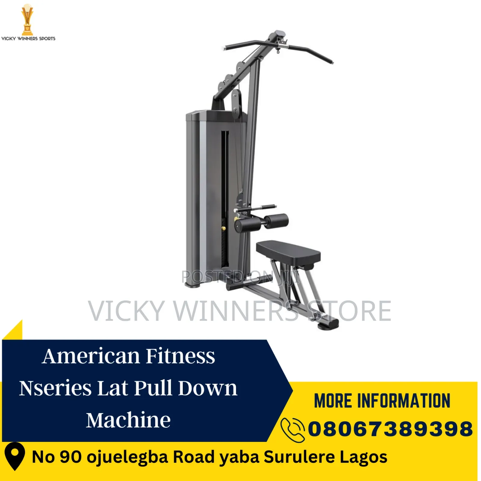 Lat Pulldown Machine