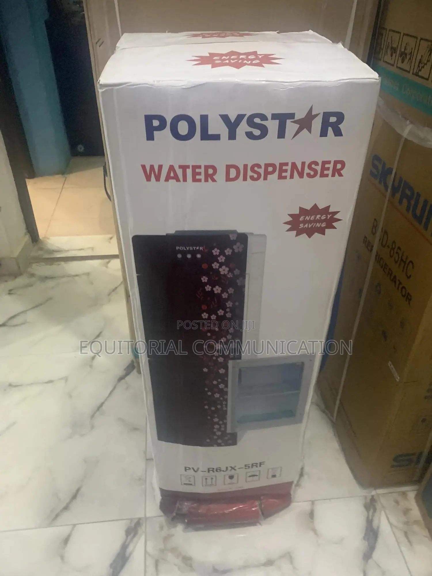Polystar Pv-R6jx-5rf Compact Water Dispenser With Freezer