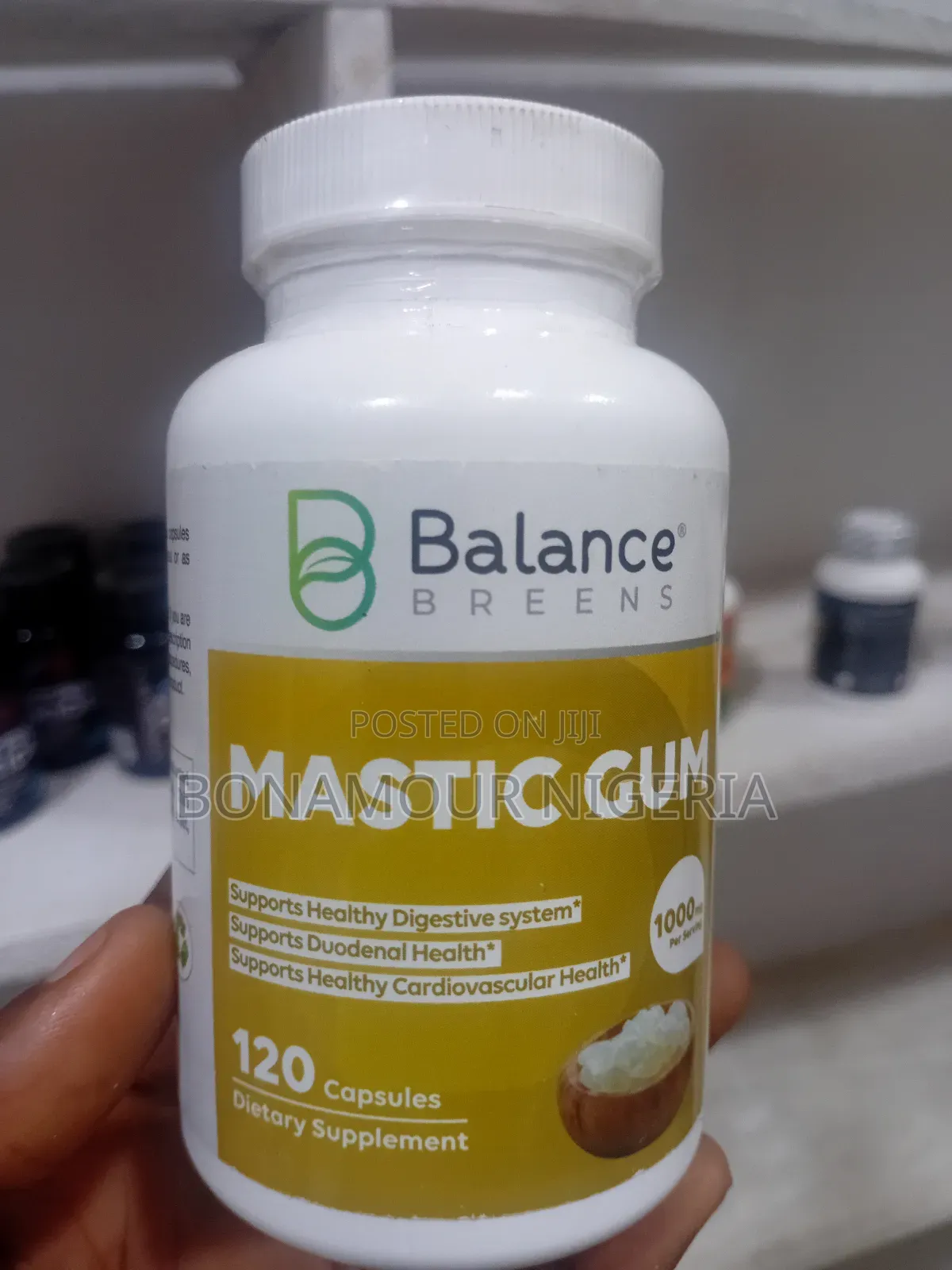 Balance Breens Mastic Gum 1000mg X120 Caps