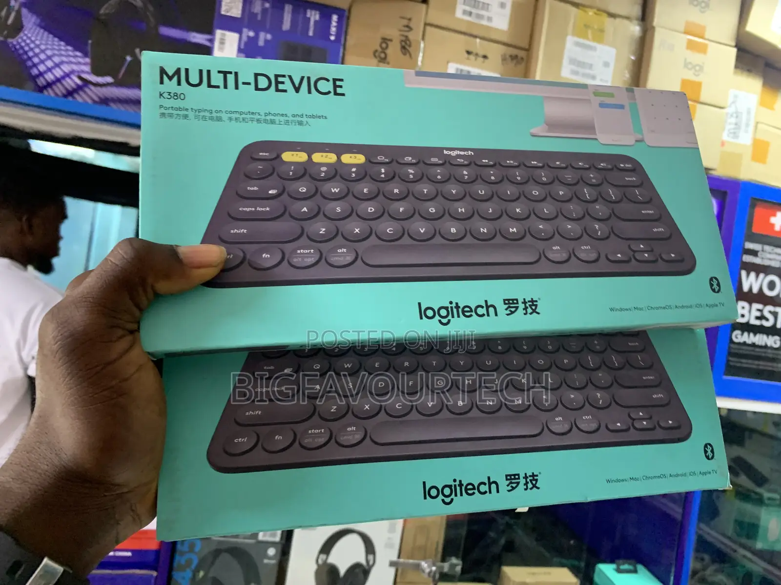  Multi-Device Bluetooth Keyboard