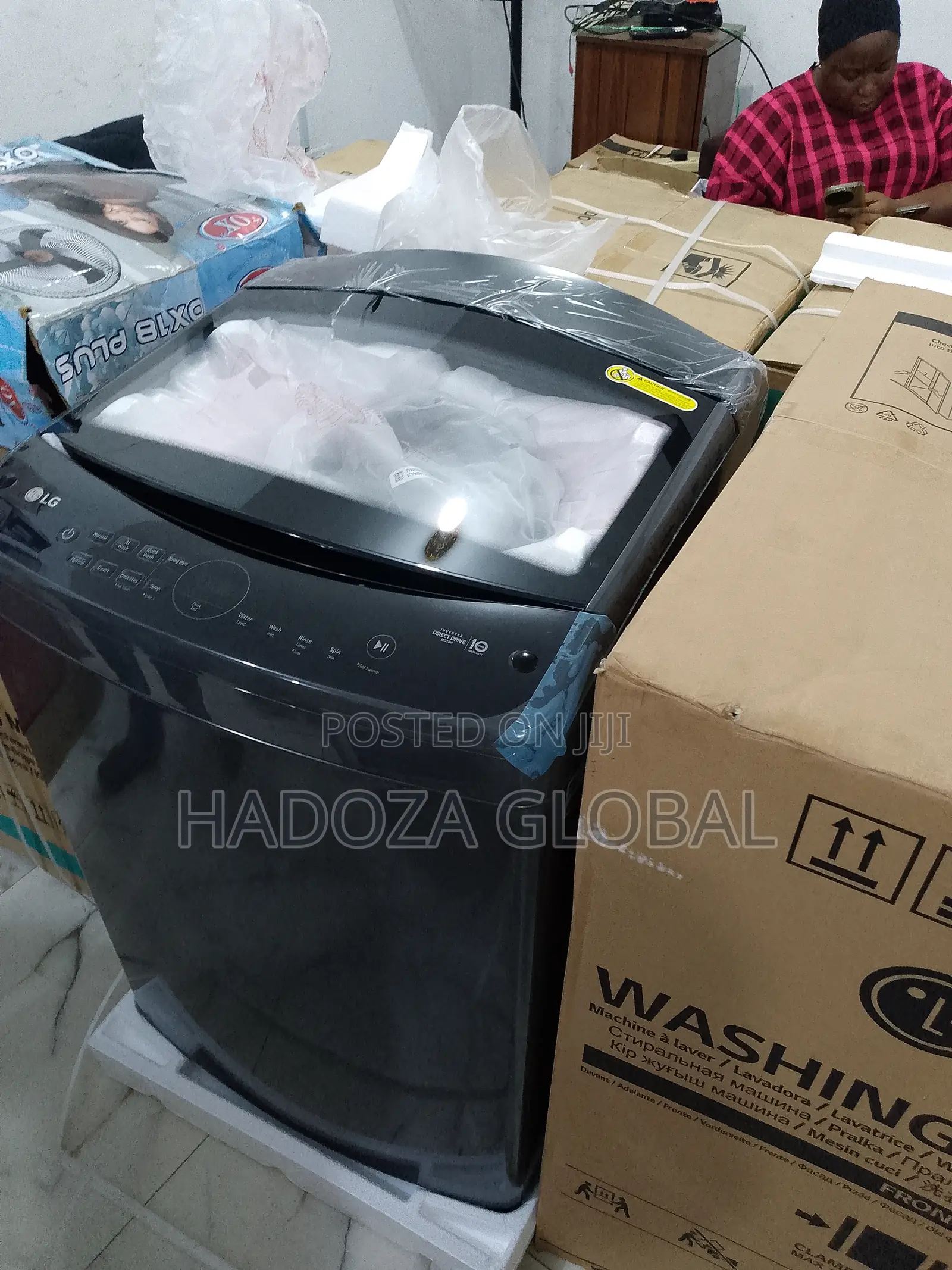 Gentle On Clothes - Lg 19kg Automatuc Washier With Ai Dd