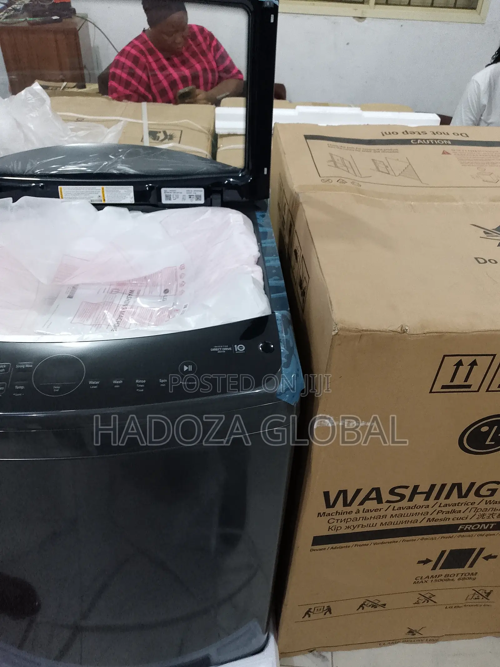 Designed For Big Laundry - Lg 19kg Top Load Washing Machine