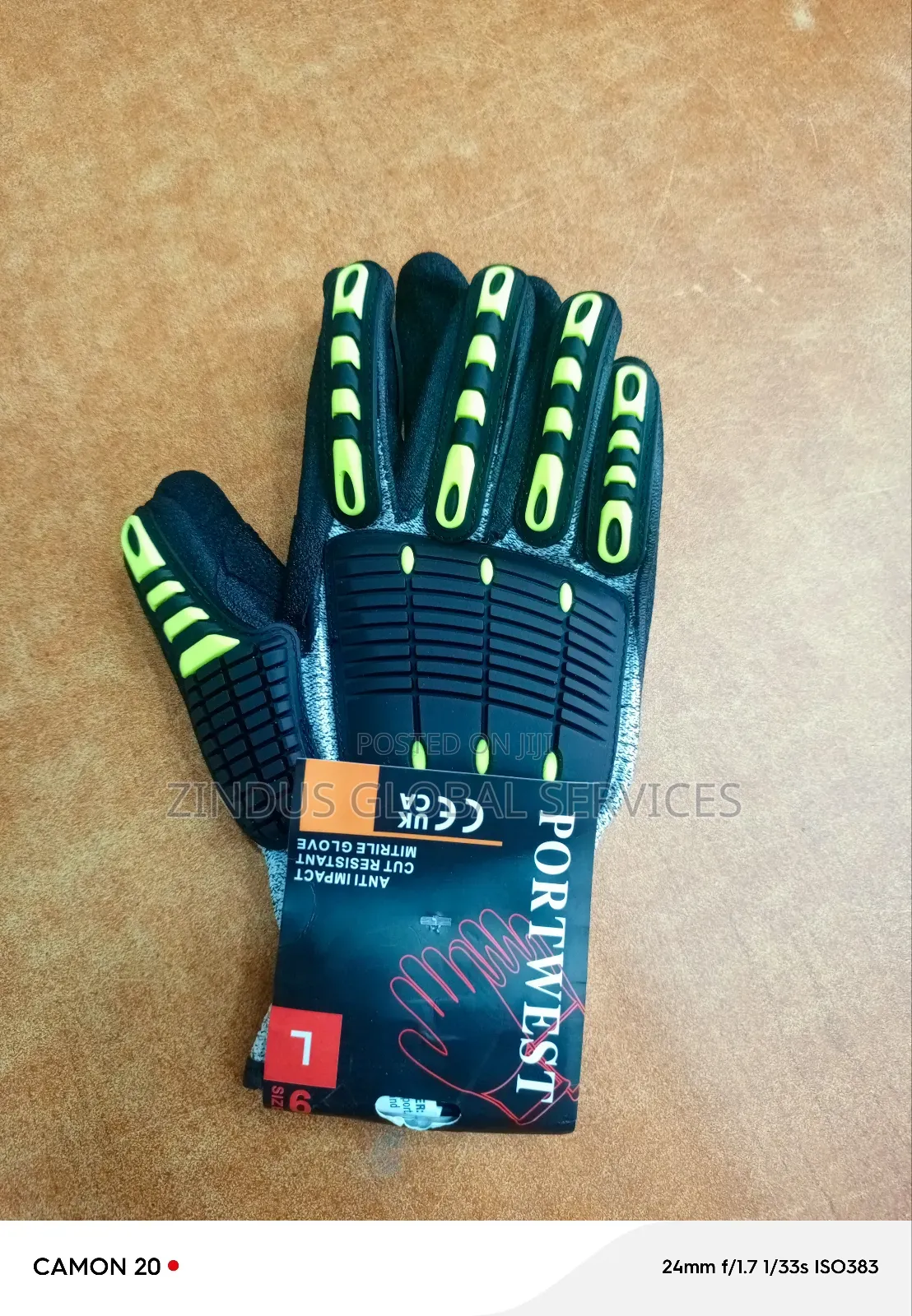 Port West Safety Hand Glove