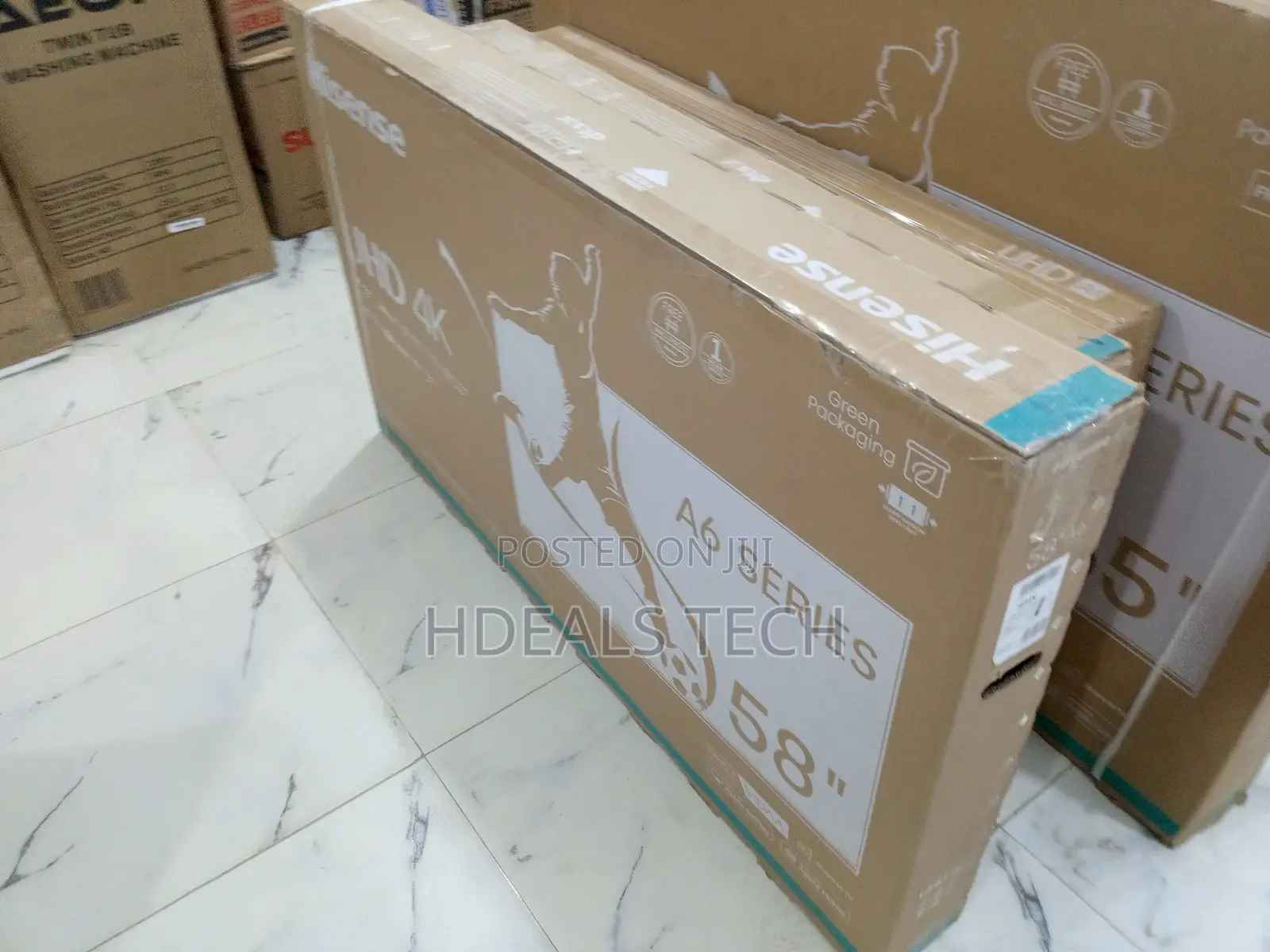 Hisense 58" Smart Tv With Uhd Resolution