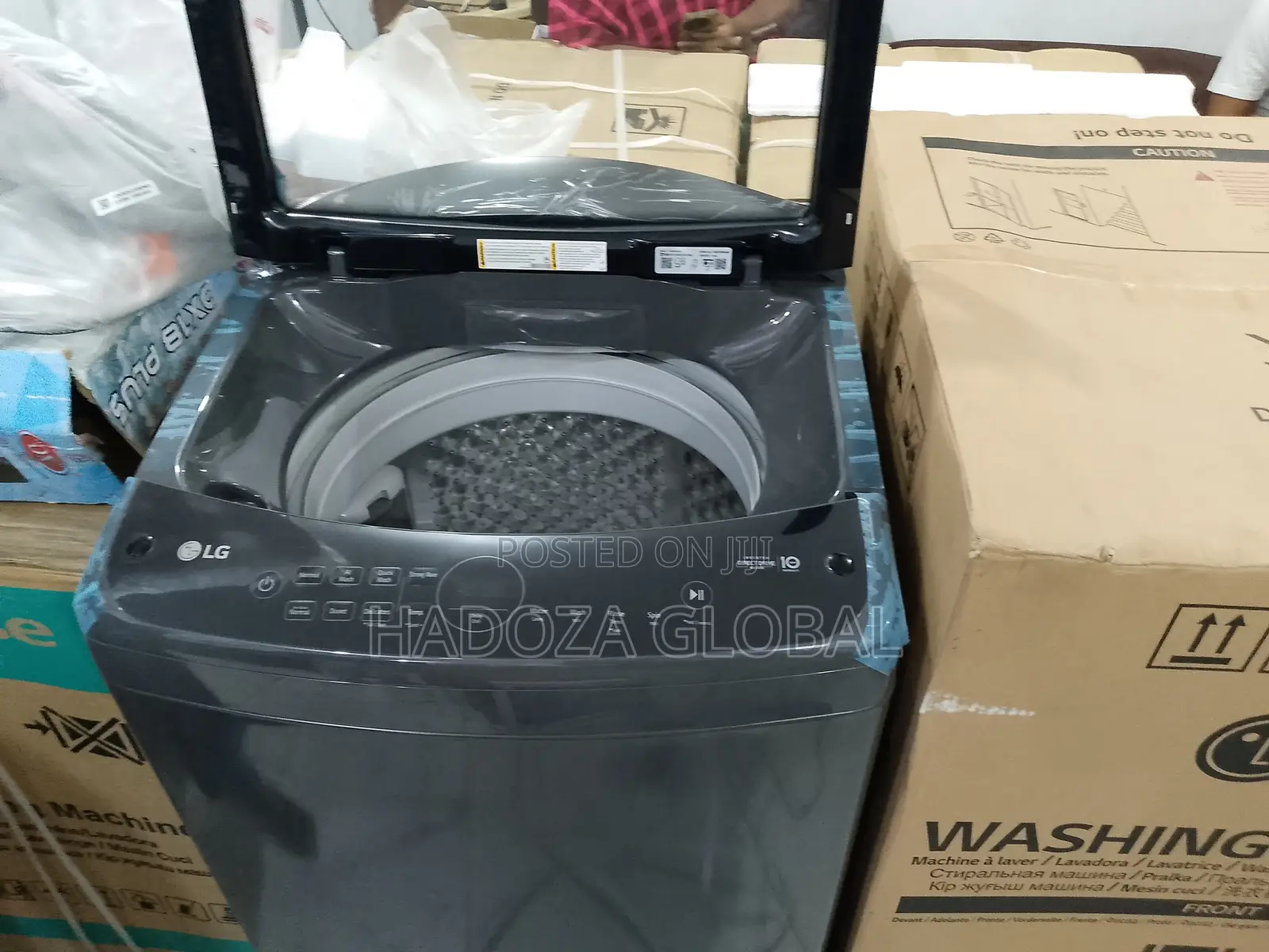 Durable Lg 19kg Capacity Washing Device - Smart Features