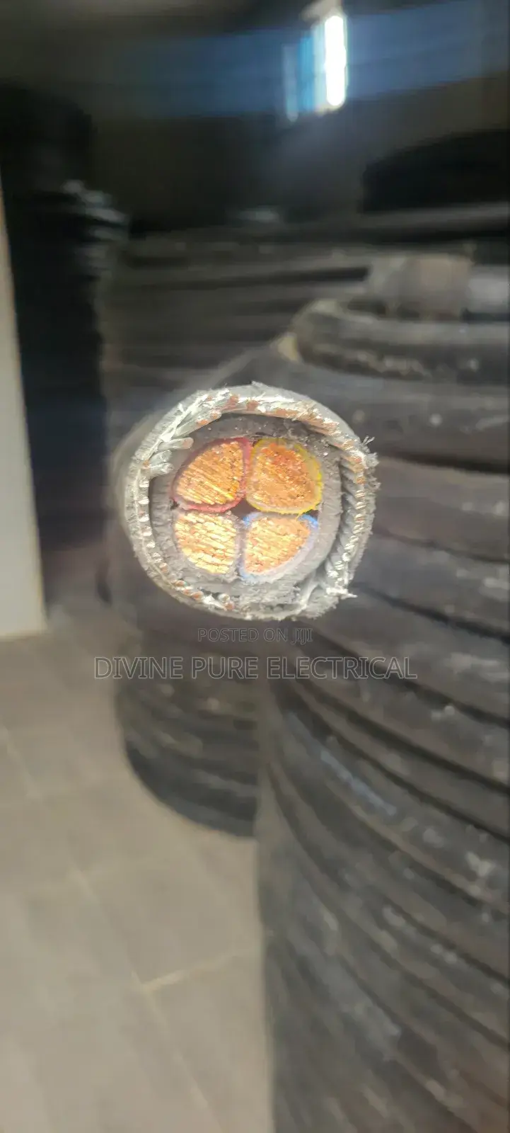 120.0mm 4core Armoured Cable