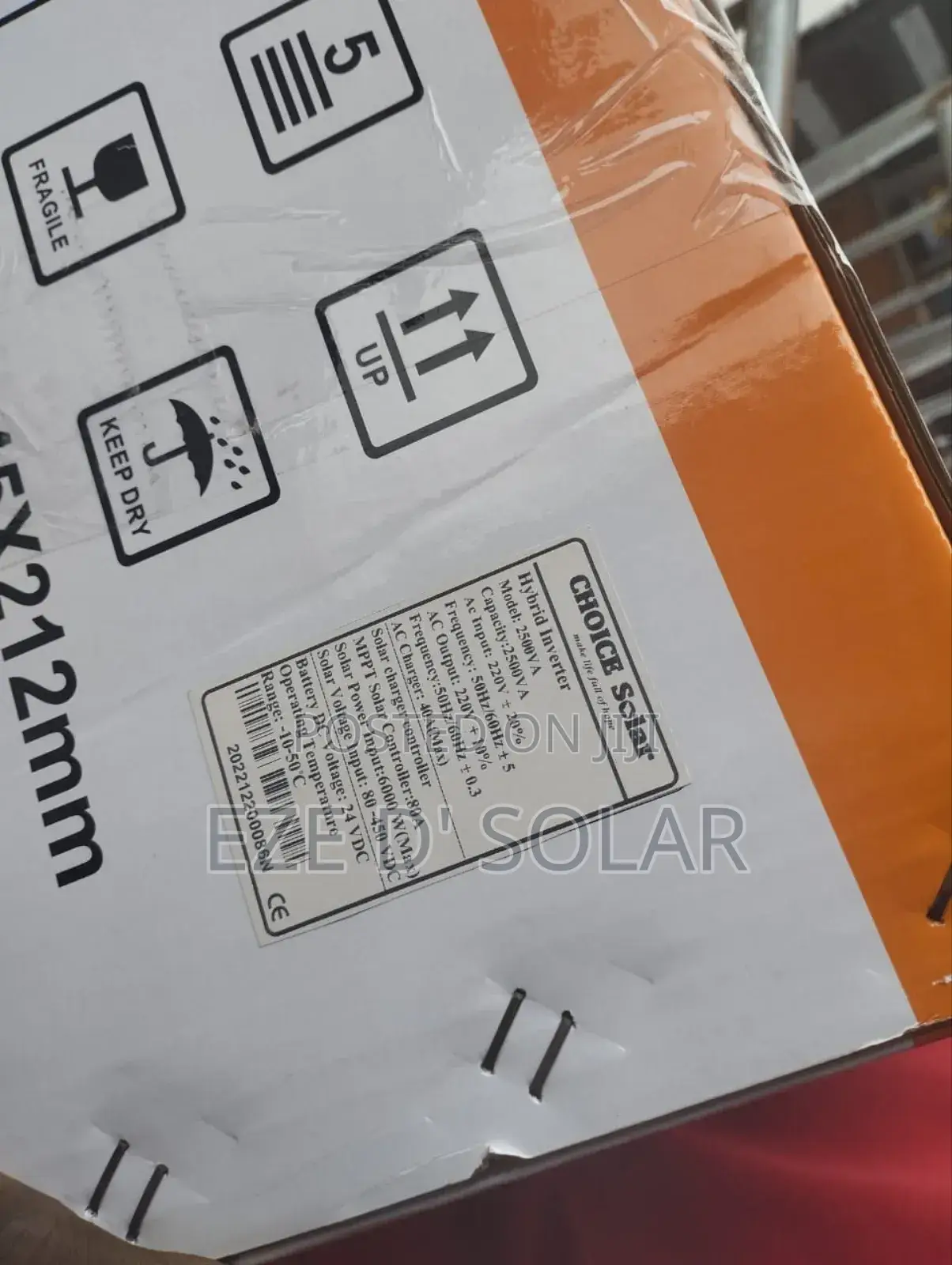 Choice 2.5kva 24votts Solar Hybrid Inverter