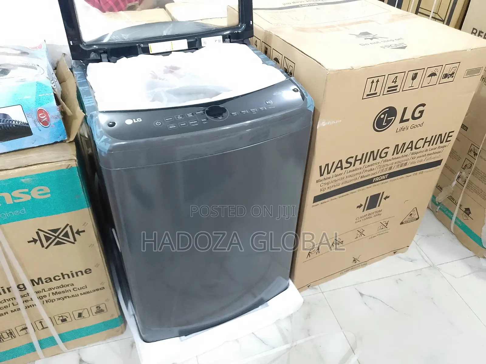 Smart Design Lg Long-lasting Washing Machine - 19kg Top Load
