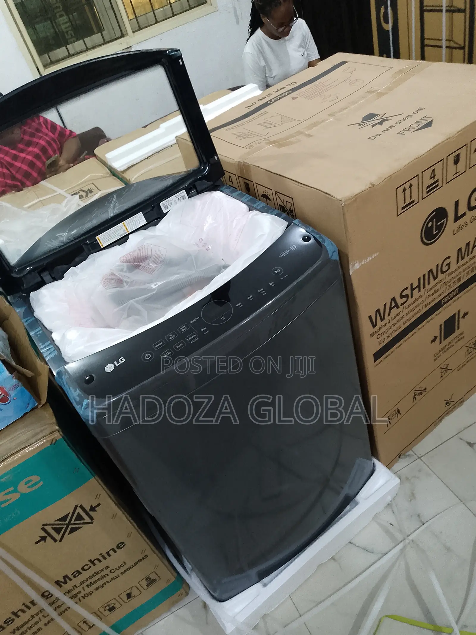 Lg Heavy-use 19kg Capacity Automatic Top Load Washing Machin