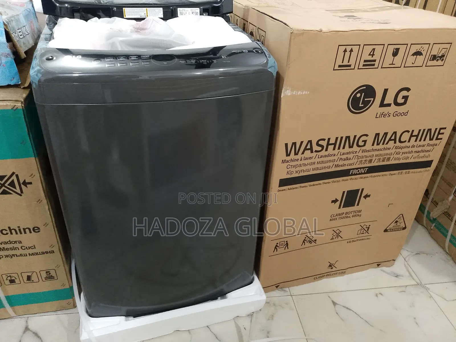 Everyday Use Smart Washing Machine - Lg 19kg Top Load