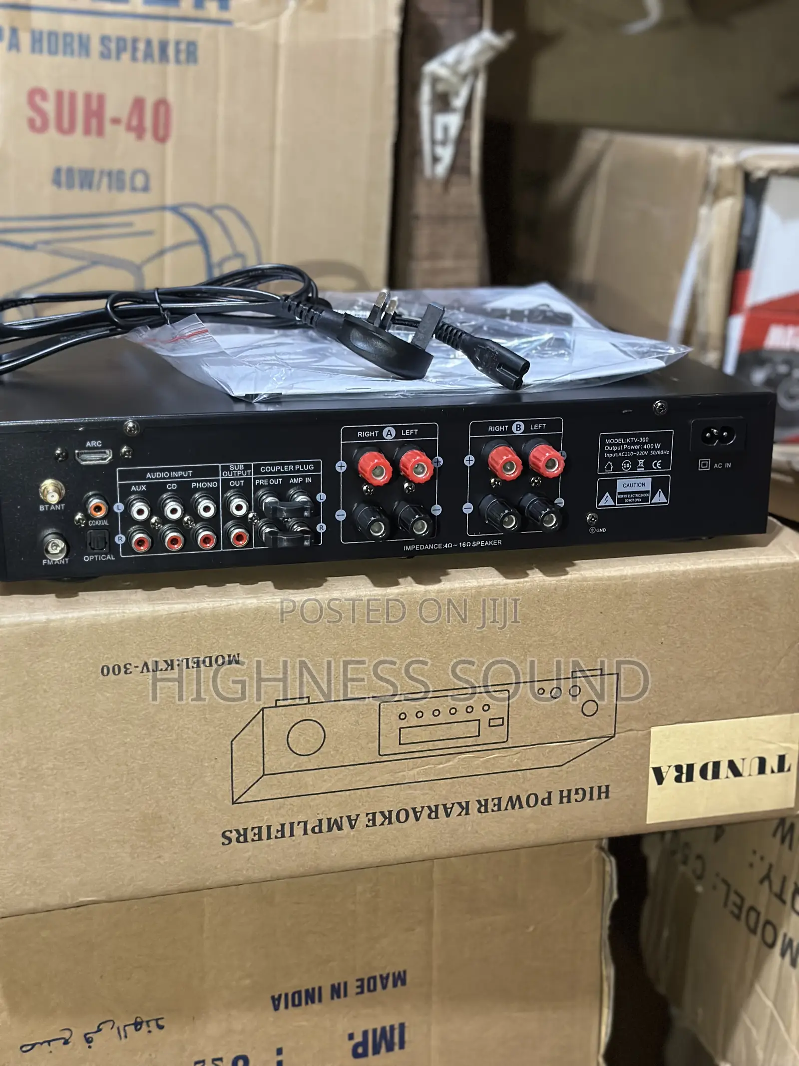 Tundra Stereo Amplifier 400watts