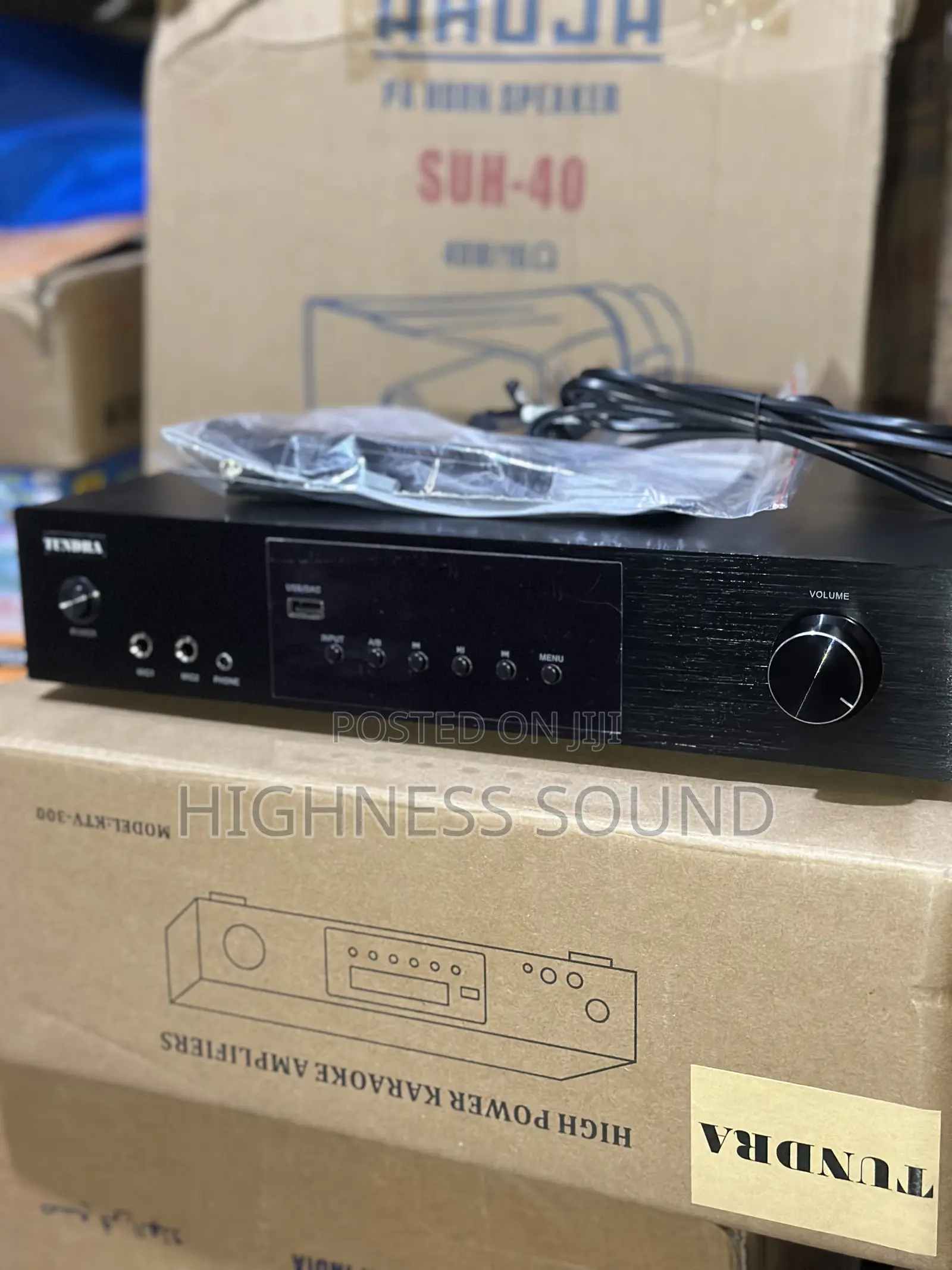 Tundra Stereo Amplifier 400watts
