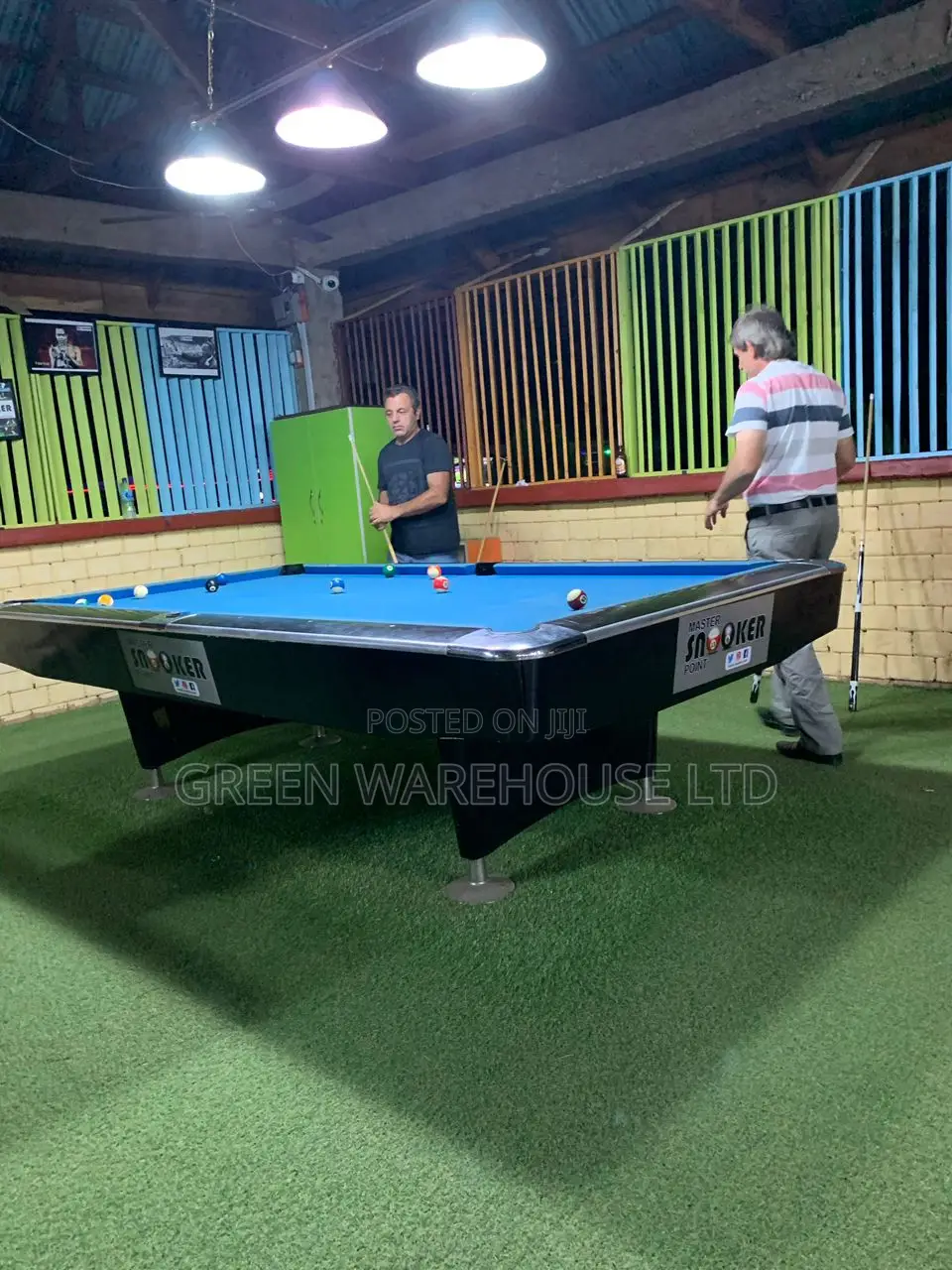 Marble Slate Pool / Snooker Table 9 Feet