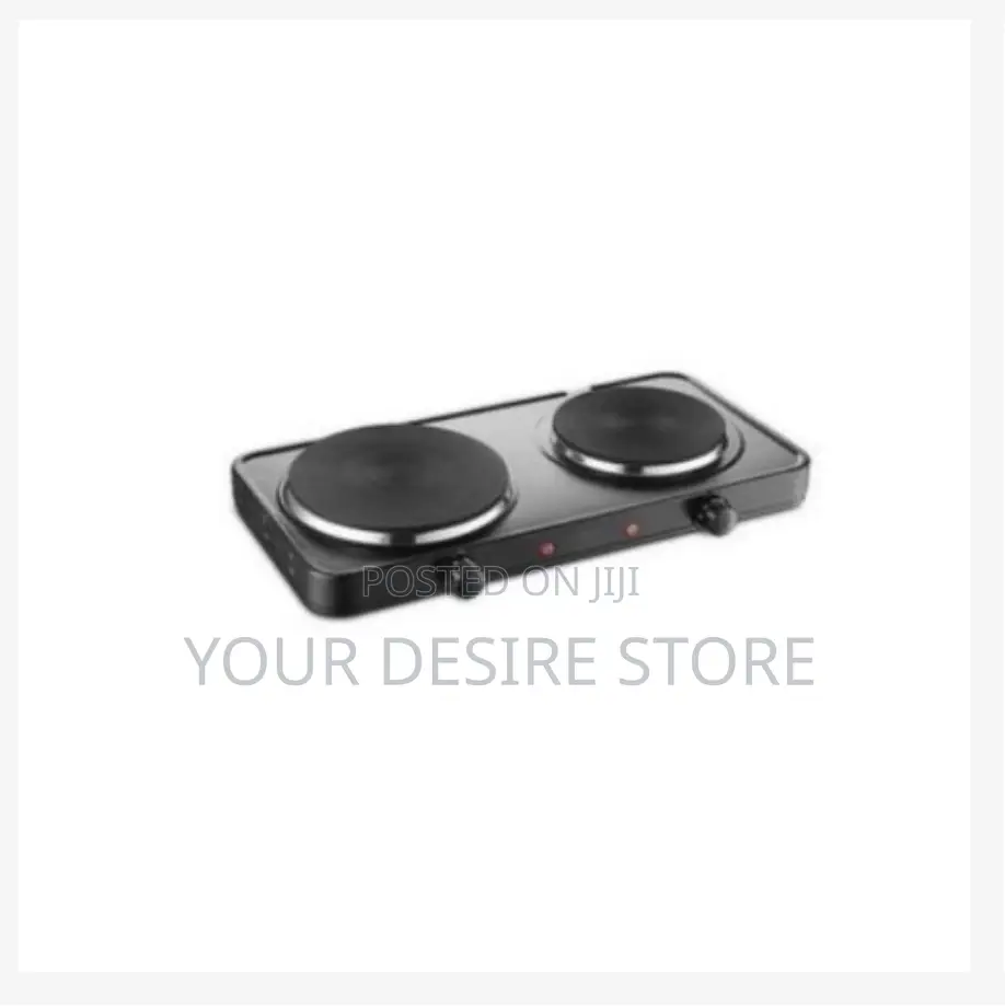 Electric Hot Plate_ Double Burner 6 PCS Non Stick Spoon