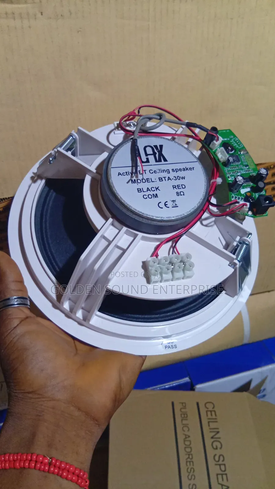 Lax Single Bluetooth Ceiling Speakers 30watts