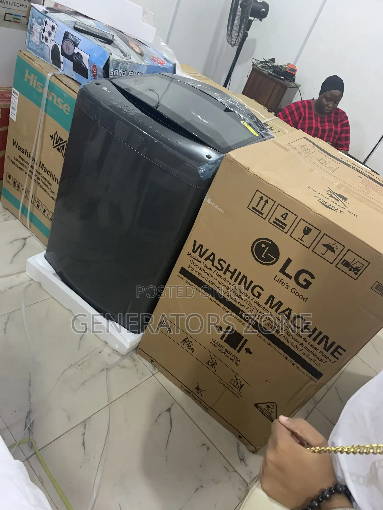 Now Available: Lg 19kg Washer for Heavy-Duty Households