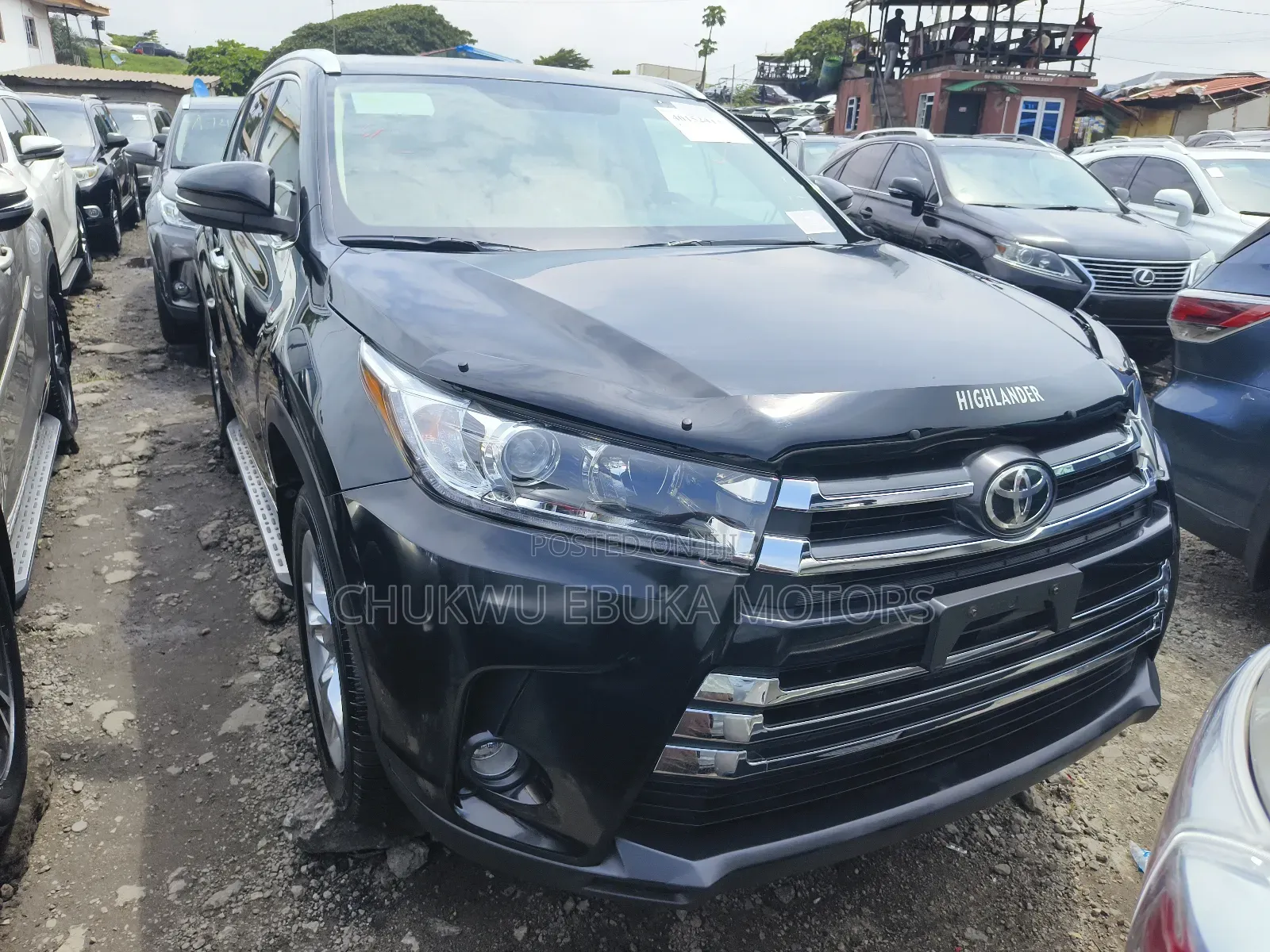 Toyota Highlander Limited 4dr SUV AWD (3.5L 6cyl 6A) 2015 Black
