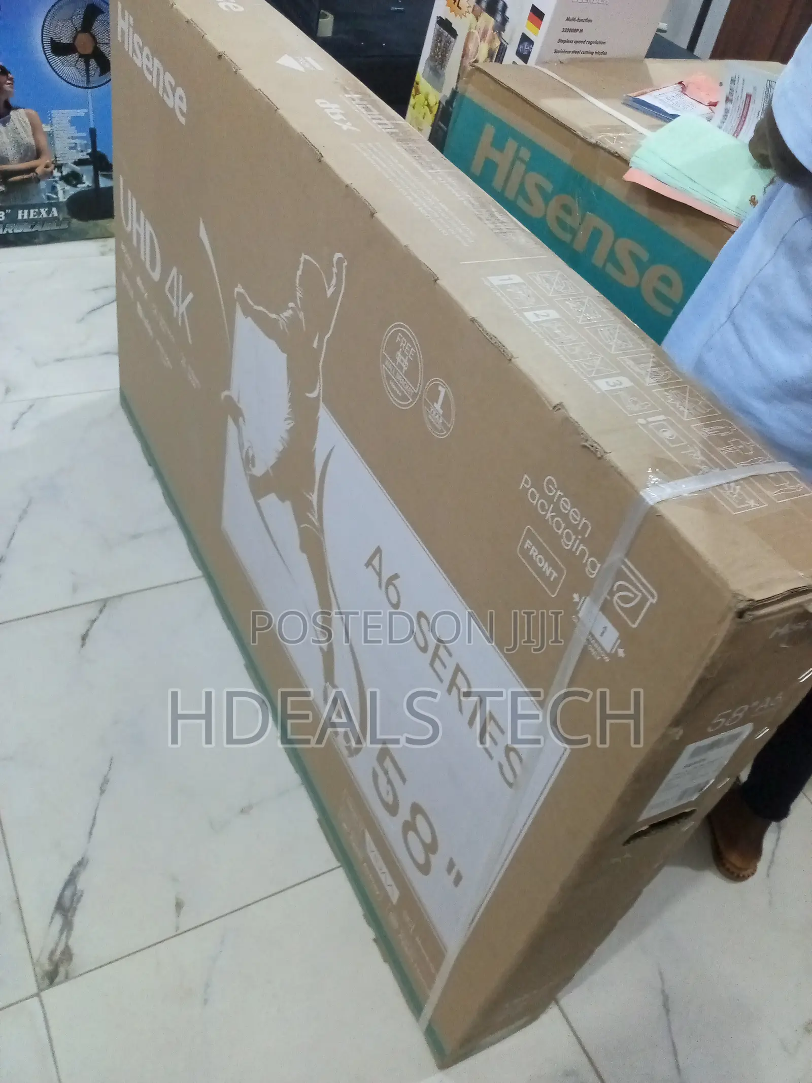 Hisense 58" Uhd Smart Tv | 58a6h/K