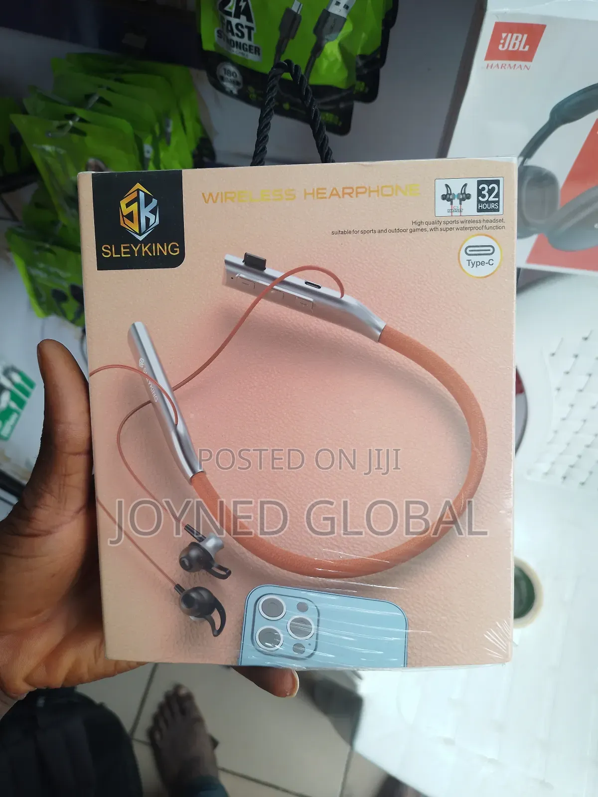 Neckband Headset Earbud With High Quality Havy Base.
