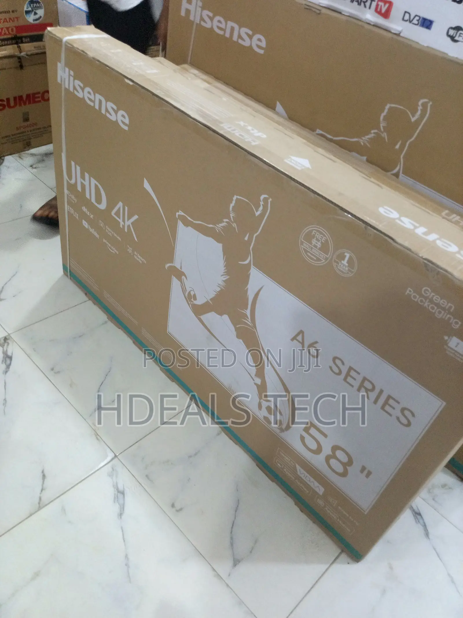Hisense 58 Inch Ultra Hd Dolby Vision Hdr10 Vidaa