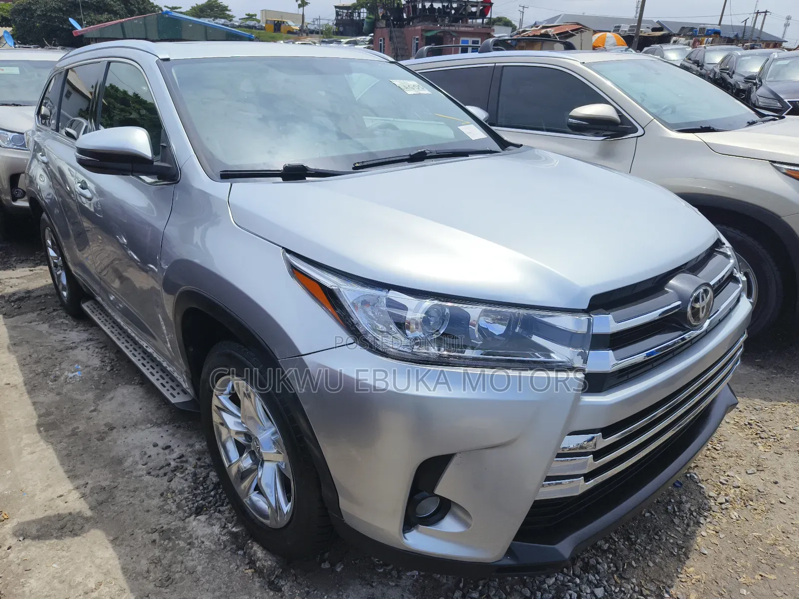 Toyota Highlander Limited V6 4x4 (3.5L 6cyl 6A) 2016 Silver