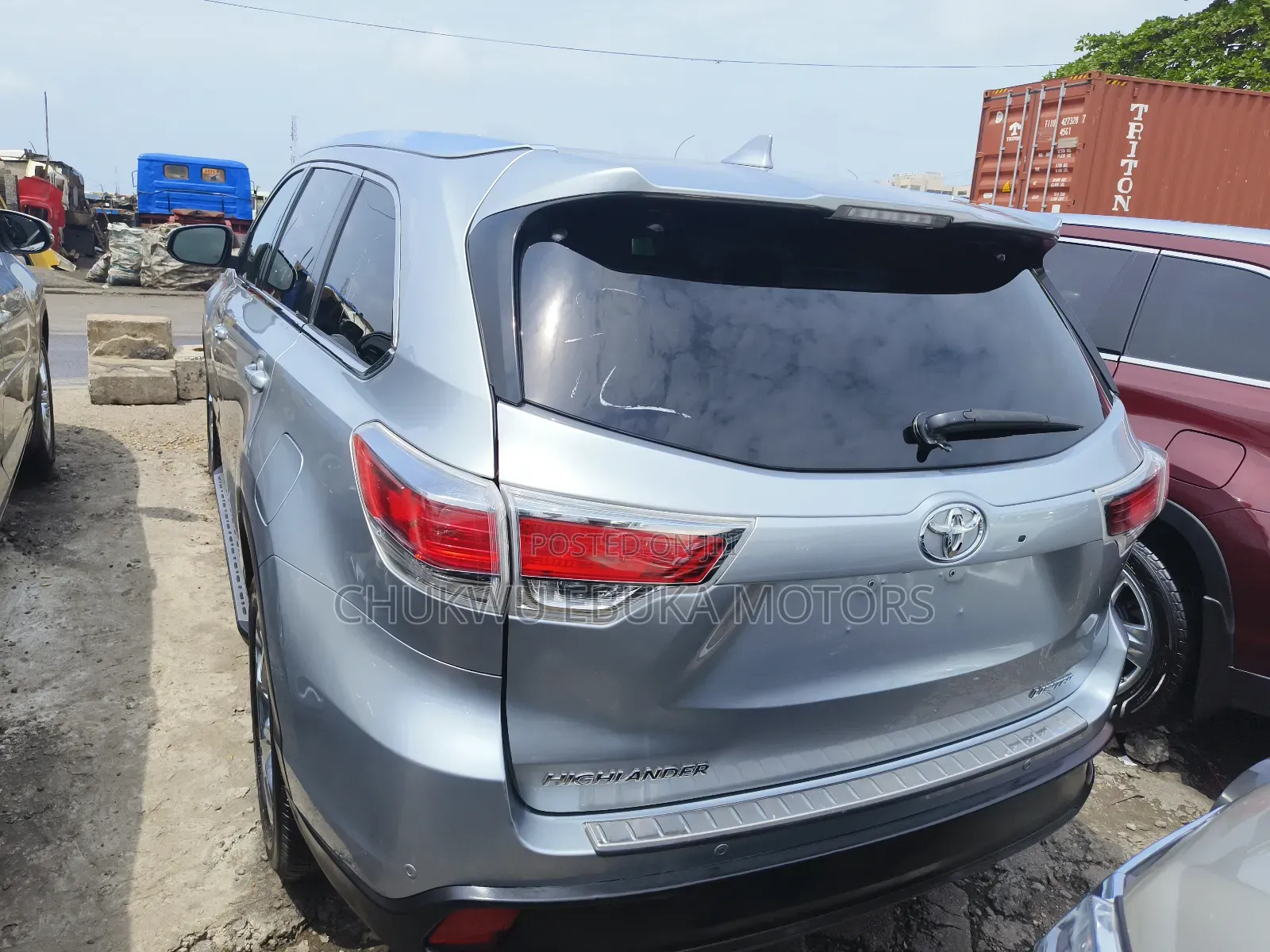 Toyota Highlander Limited V6 4x4 (3.5L 6cyl 6A) 2016 Silver