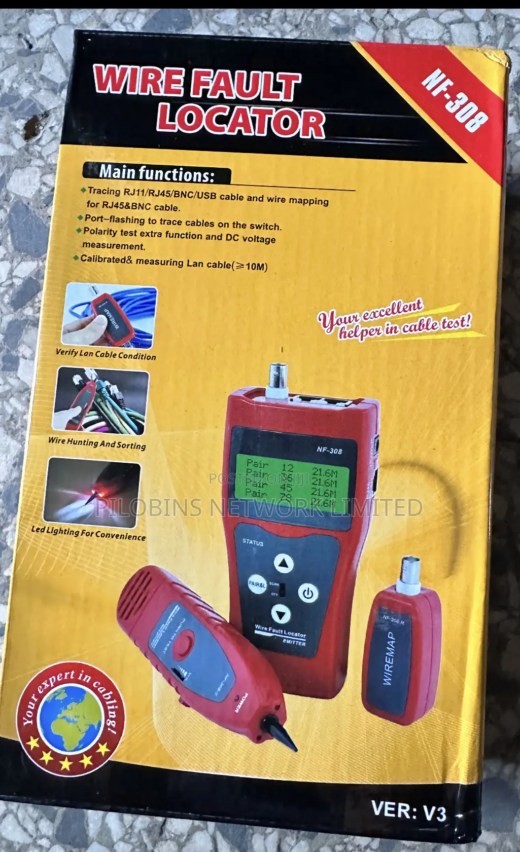 Wire Fault Locator-Nf308