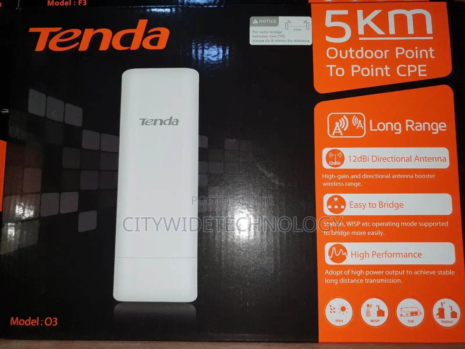 Tender 5km Access Point