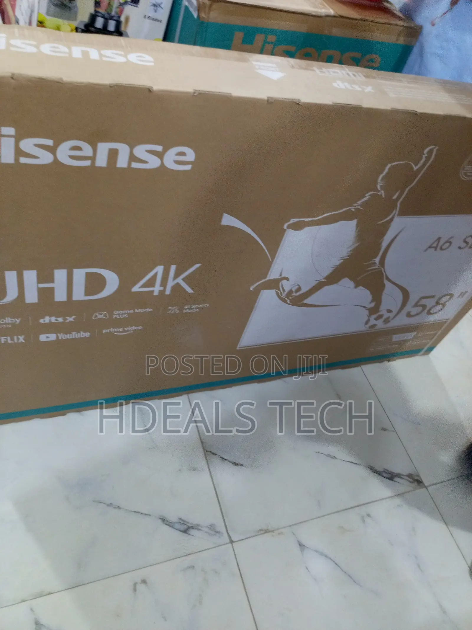Hisense 58” Class A6h Smart Tv With Google Tv